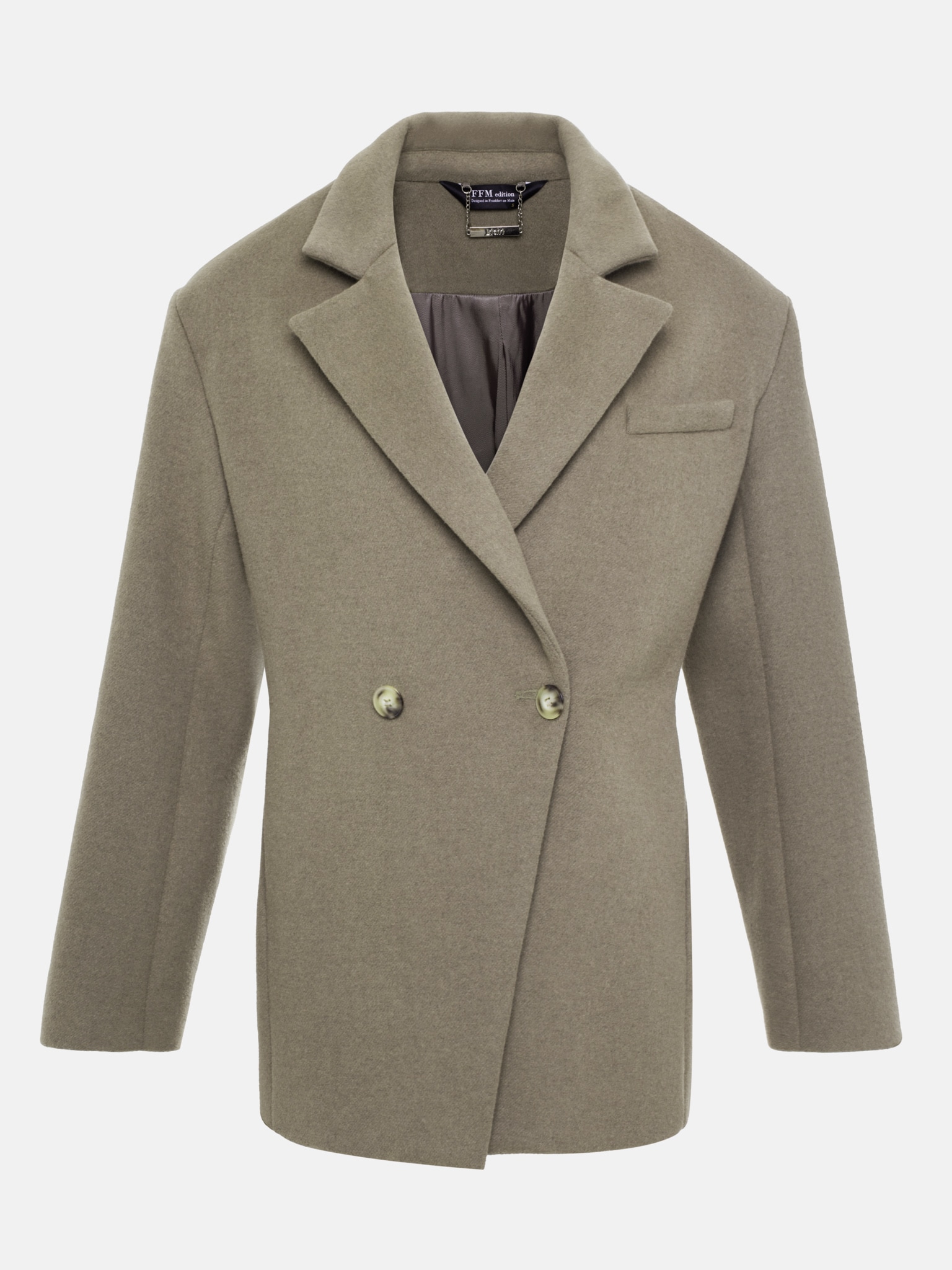 Укороченное пальто-жакет