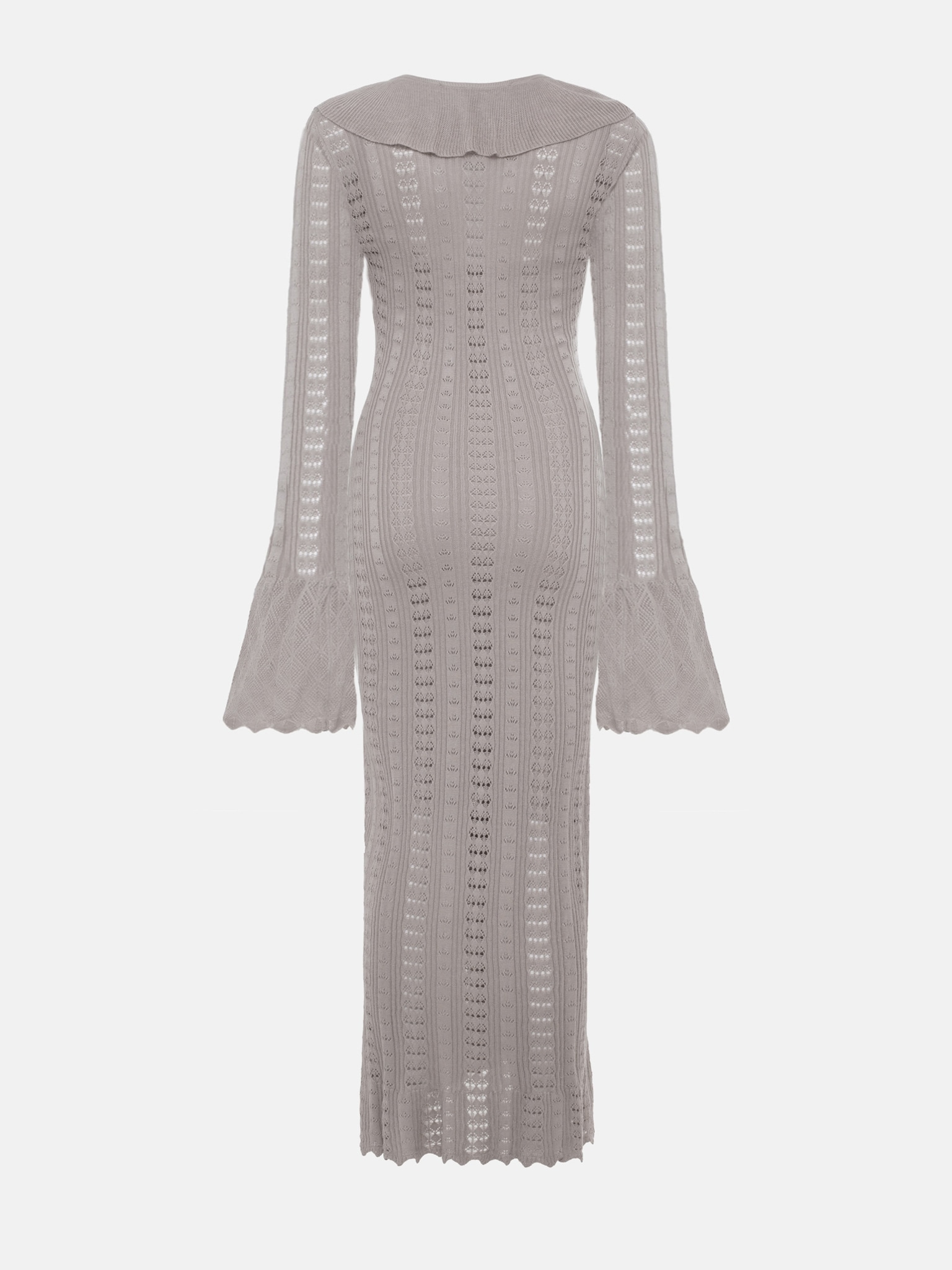 Dzianinowa sukienka maxi