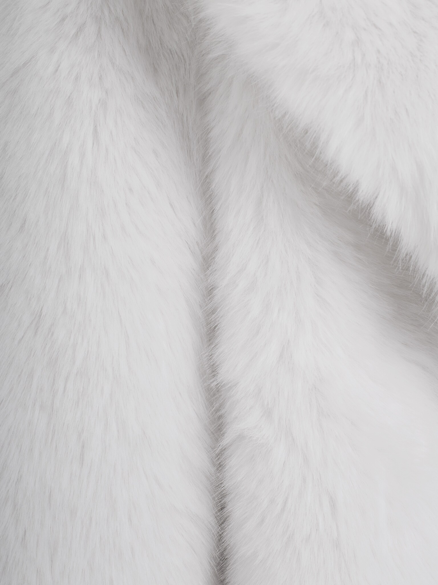 Однобортная экошуба длины макси