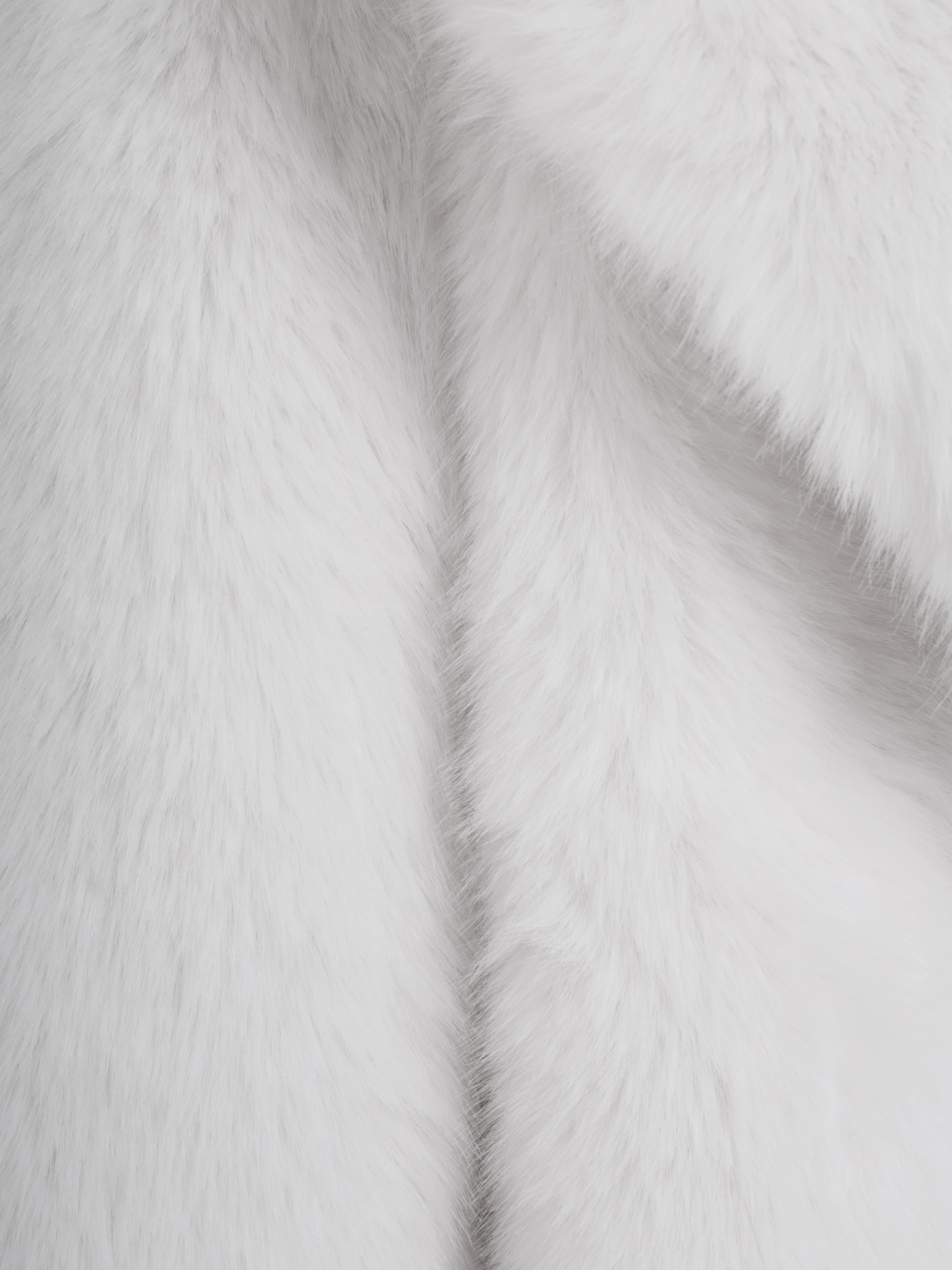 Однобортная экошуба длины макси