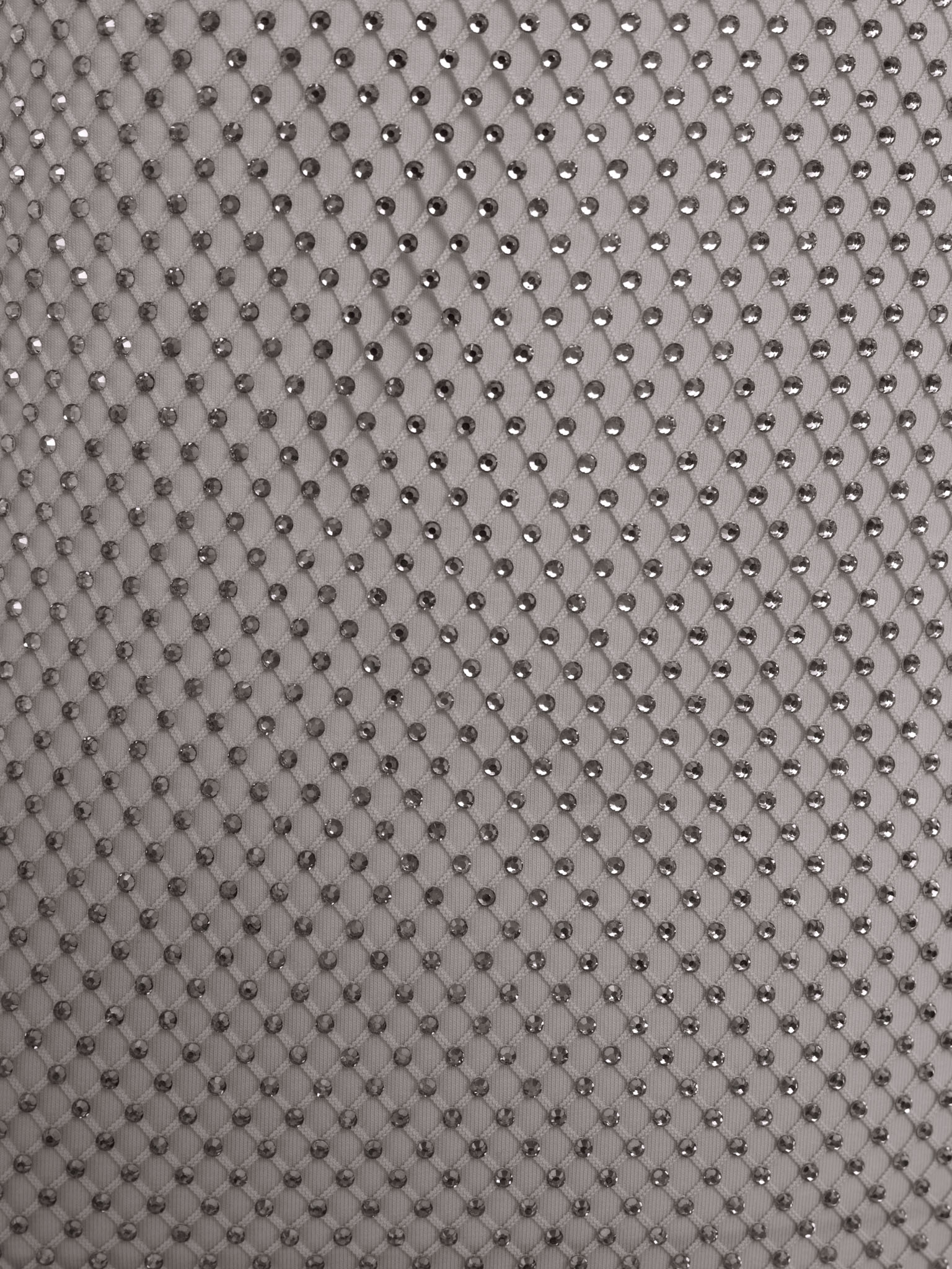 Mesh maxi dress with monochrome lining