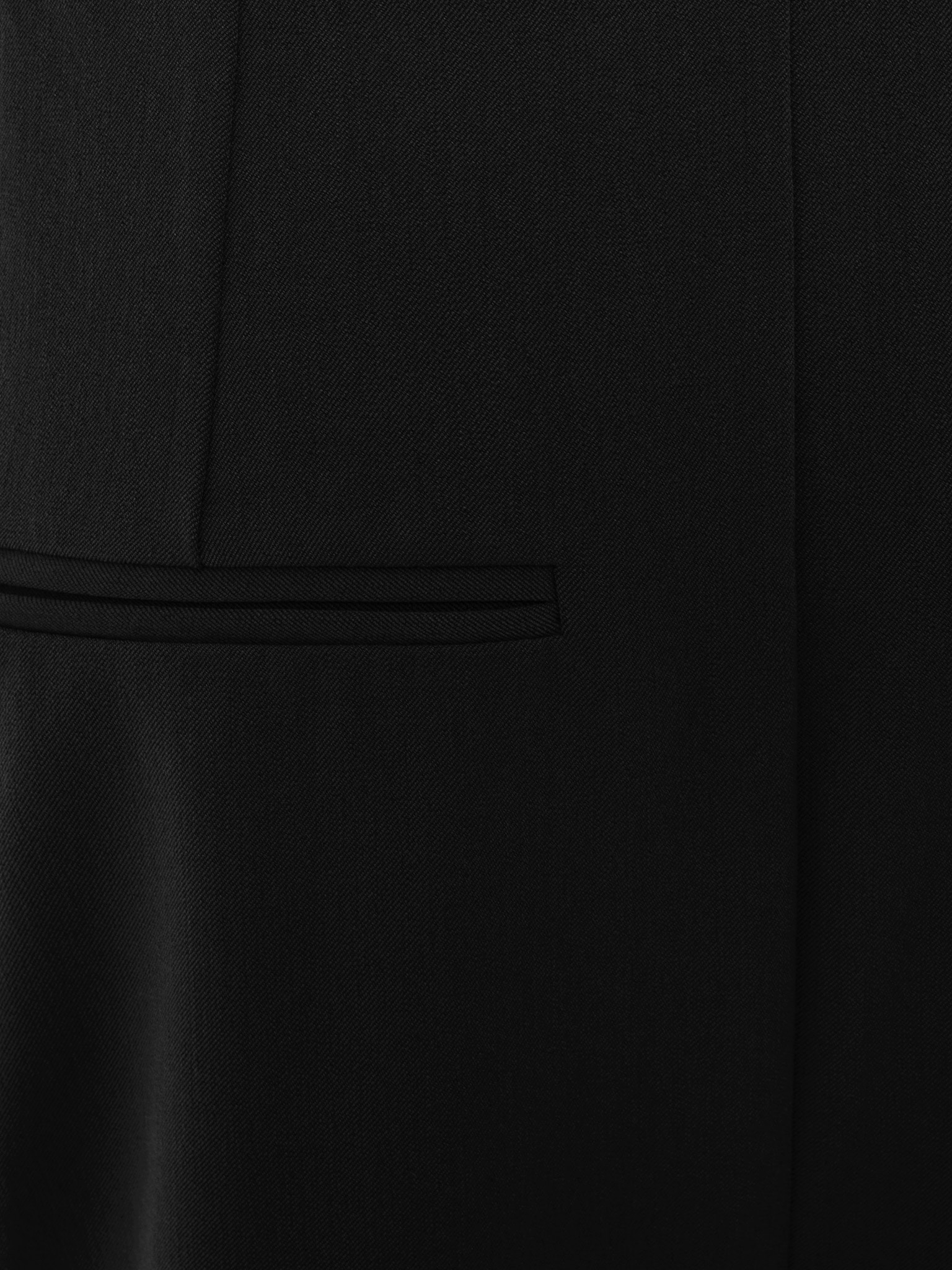 Maxi Skirt With A Front Slit From Suiting Fabric LICHI Online maxi-skirt-with-a-front-slit-from-suiting-fabric-lichi-online