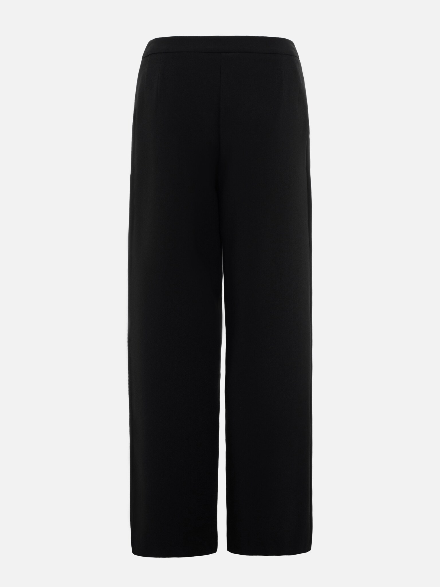 Hose mit Bundfalten aus Anzugstoff