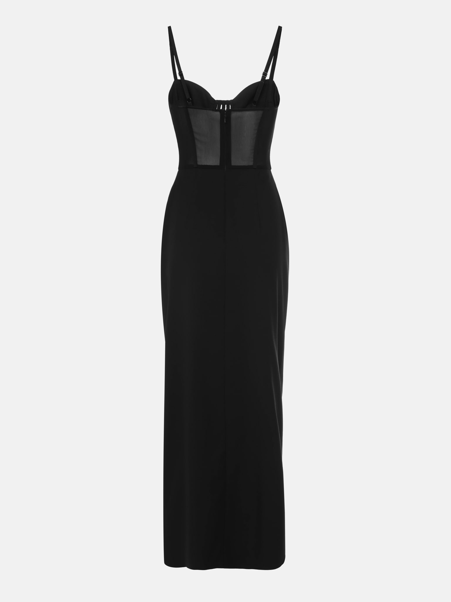 Strappy midi dress with corset insert :: LICHI - Online fashion store