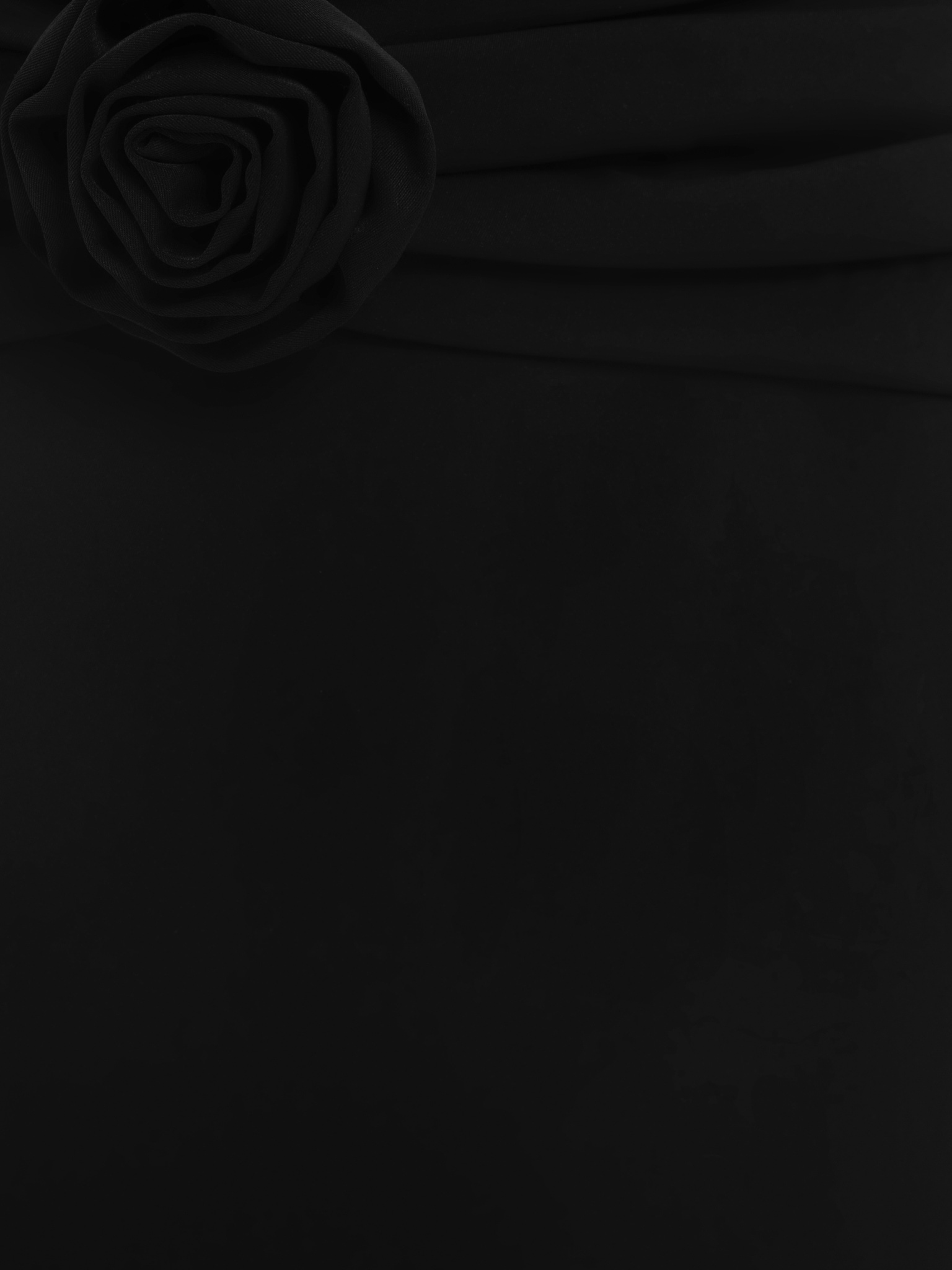 Maxi Skirt With Flower Decor LICHI Online Fashion Store maxi-skirt-with-flower-decor-lichi-online-fashion-store