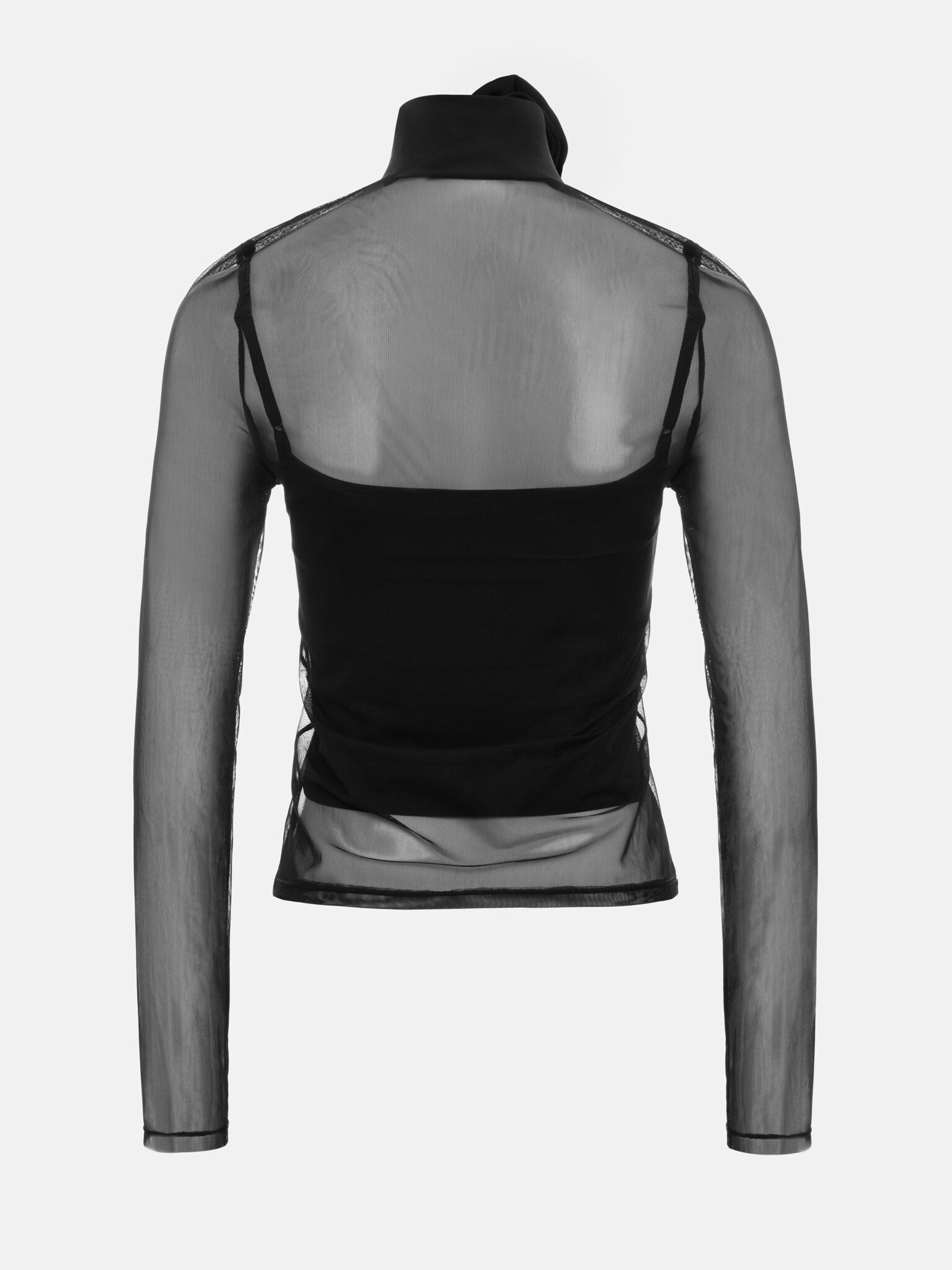 Топ-сетка с декором в виде цветка :: LICHI - Online fashion store