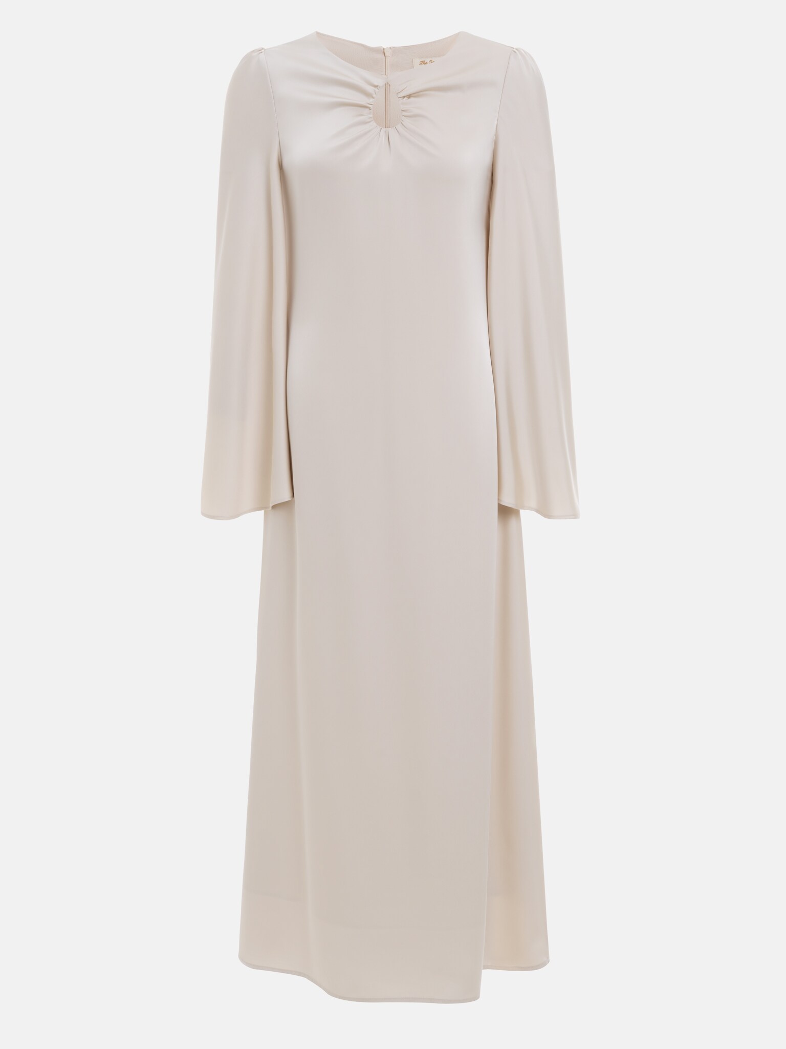 Maxi dress with accent neckline :: LICHI - Online fashion store