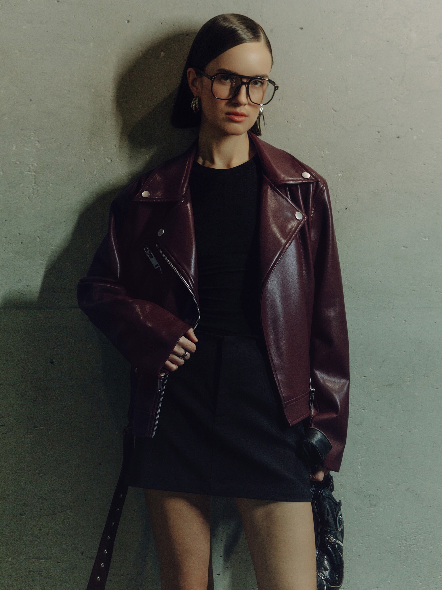 ジャケット・アウター echeveria Leather Switiching Work JKT Leather Switiching Work JKT – echeveria official store
