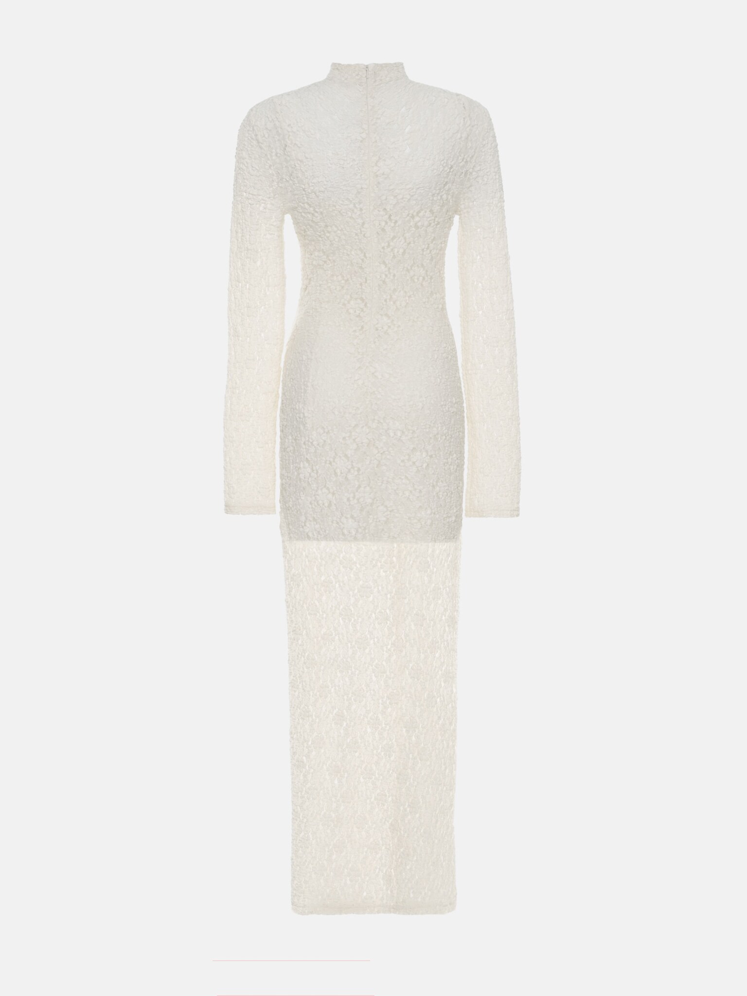 Платье макси из ажурной ткани