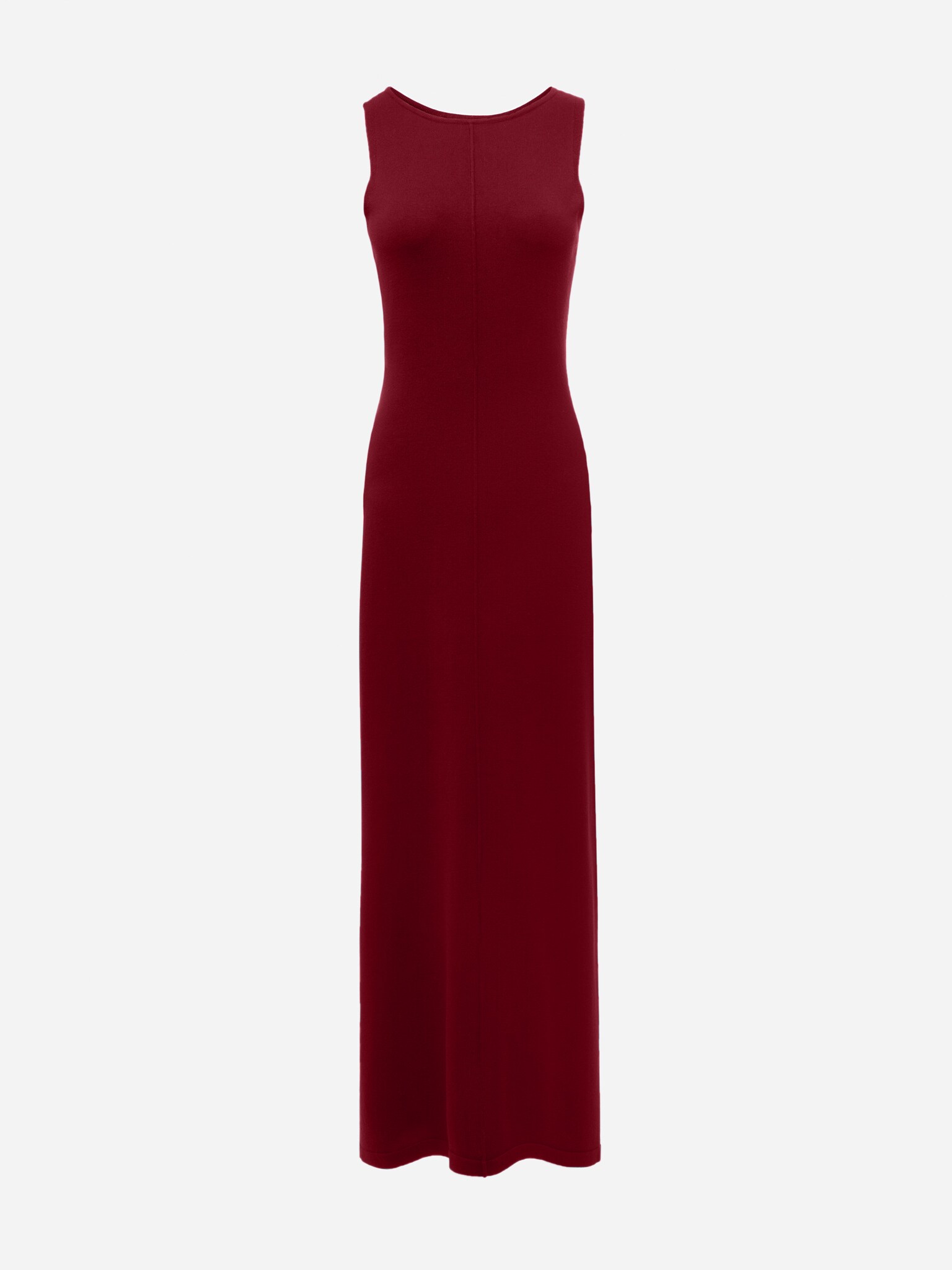 Sleeveless straight cut maxi dress :: LICHI - Online fashion store