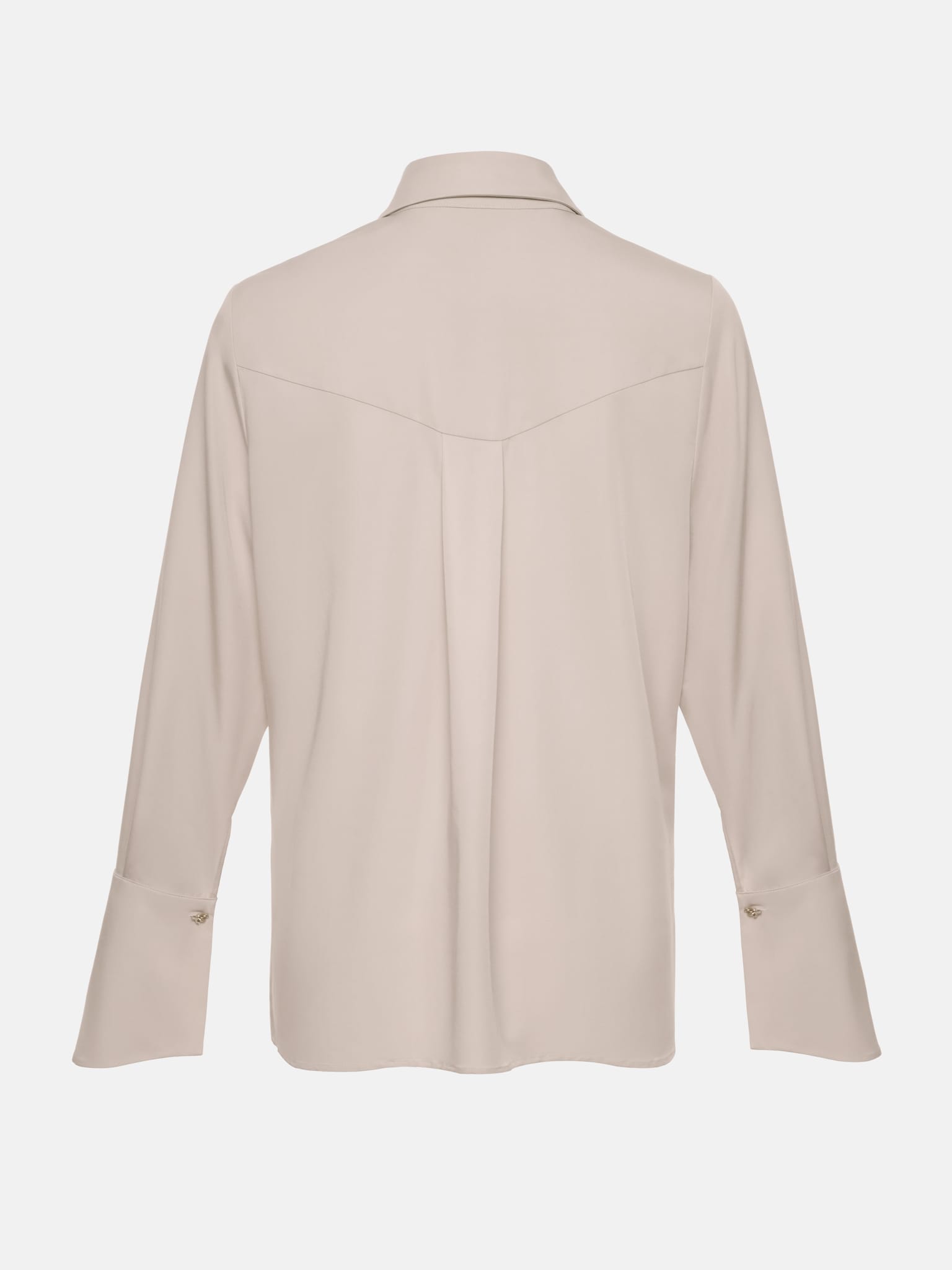 Luźna koszula z szerokimi mankietami