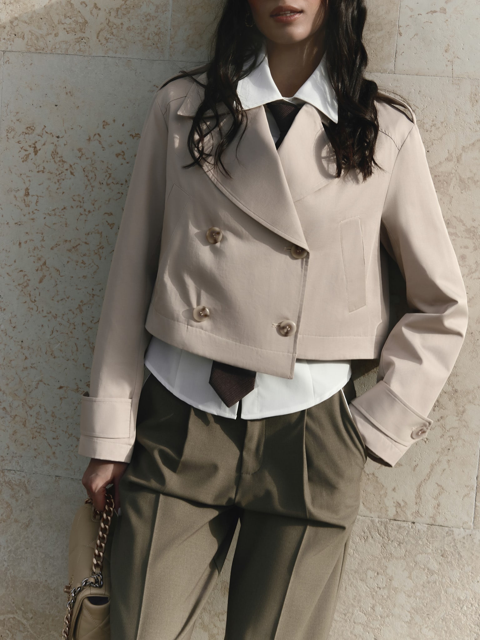 ★2024NEW★LOEUVRE★Cropped Double-breasted Trench Jacket 61m+o13I-oL._AC_SL1500_.jpg