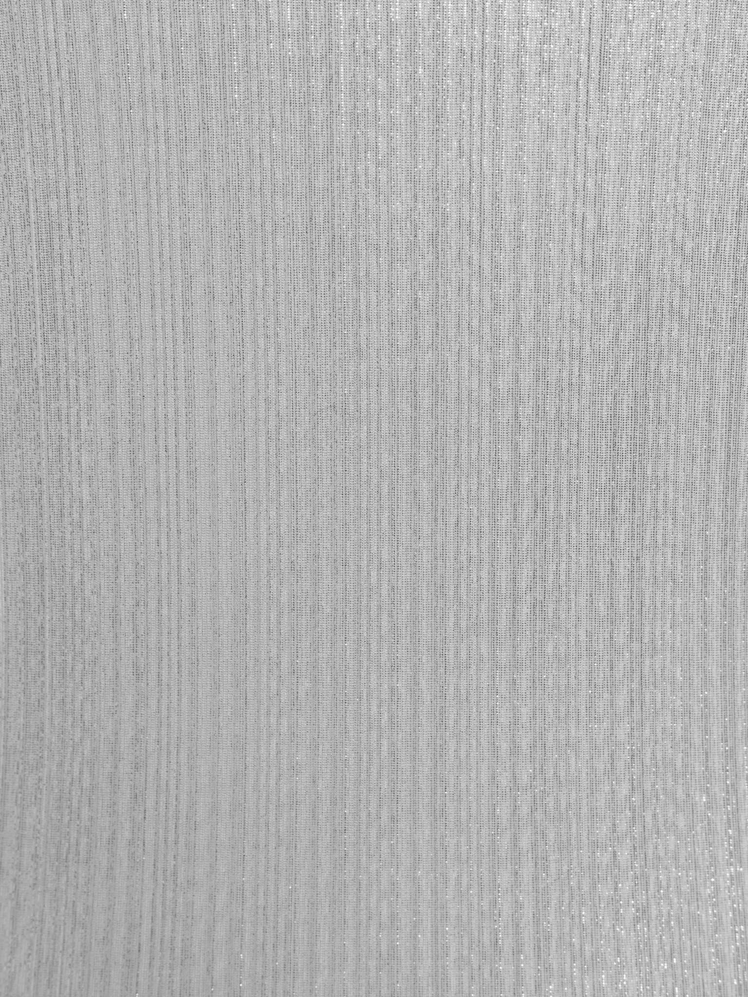 Платье макси из сияющей ткани в рубчик :: LICHI - Online fashion store