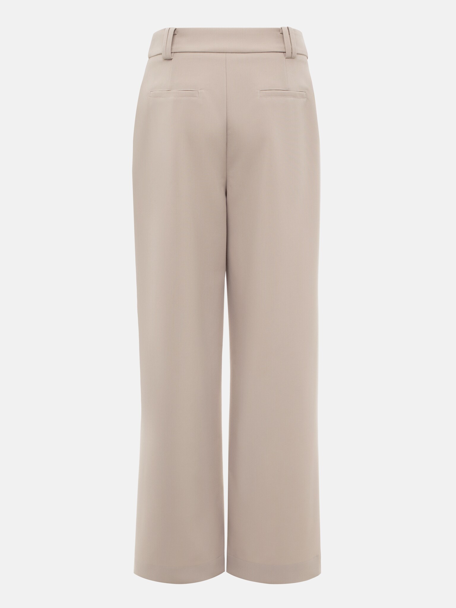 Straight Fit linen trousers - Black - Men | H&M IN