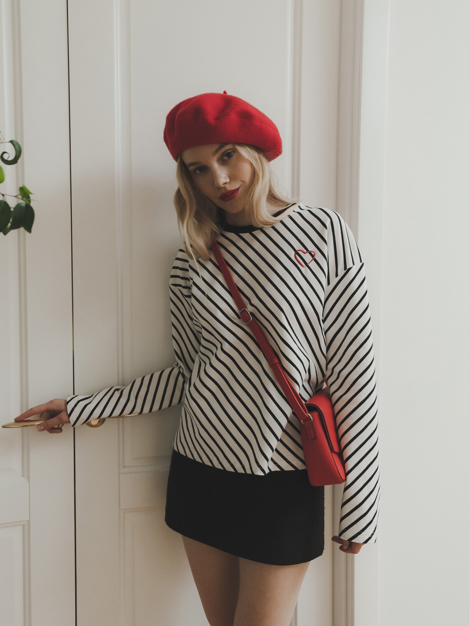 Loose striped longsleeve