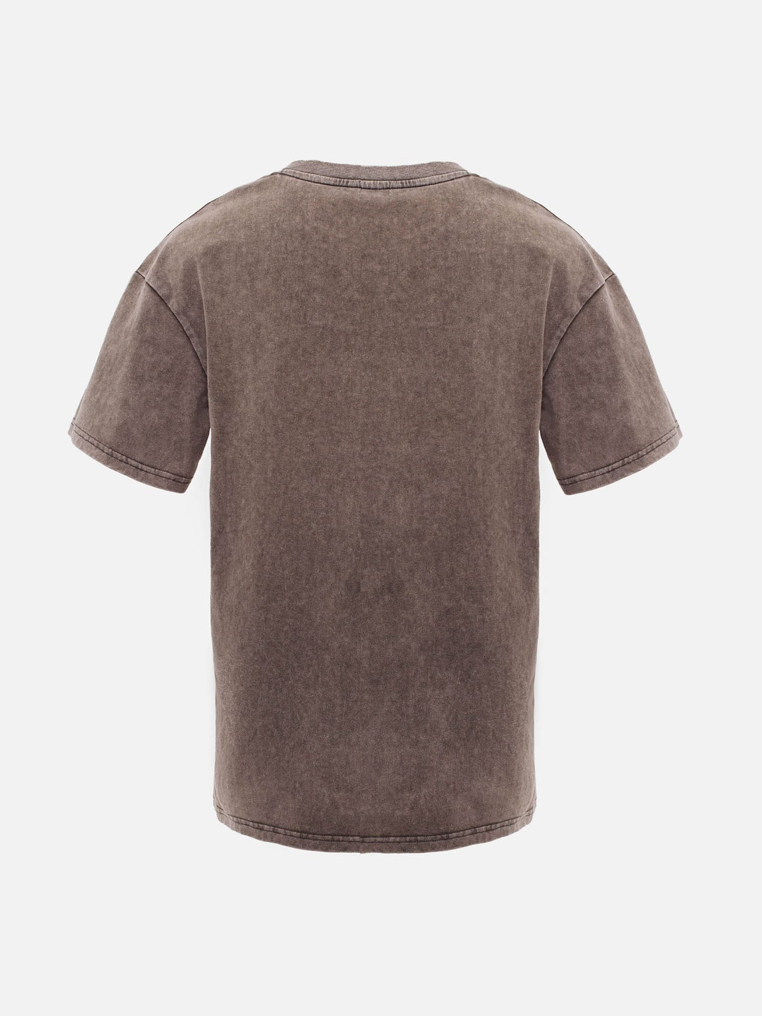 LECYTO ■ Destroyed Oversized Logo T-shirt TOP - LECYTO