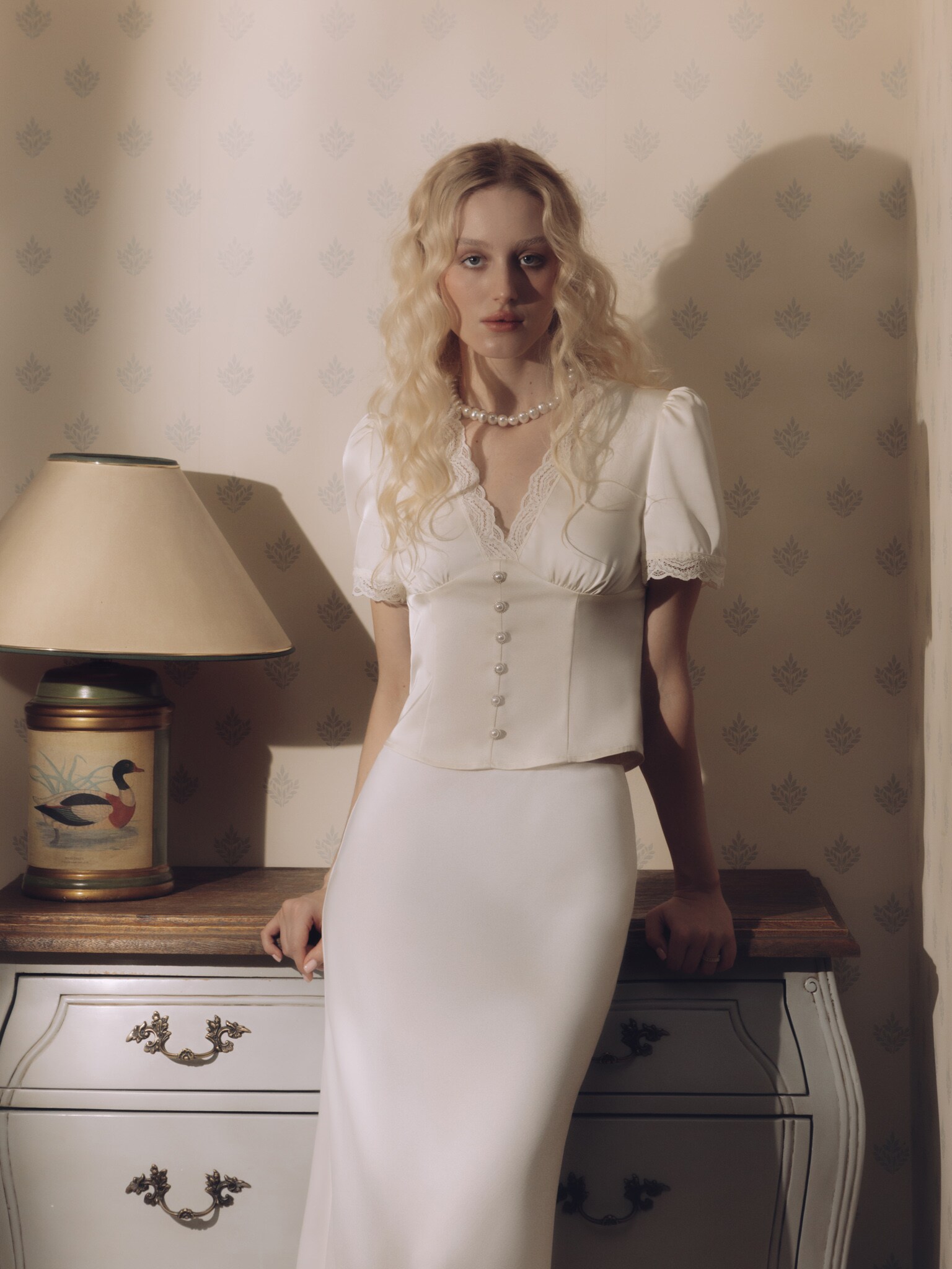 Атласная юбка макси :: LICHI - Online fashion store
