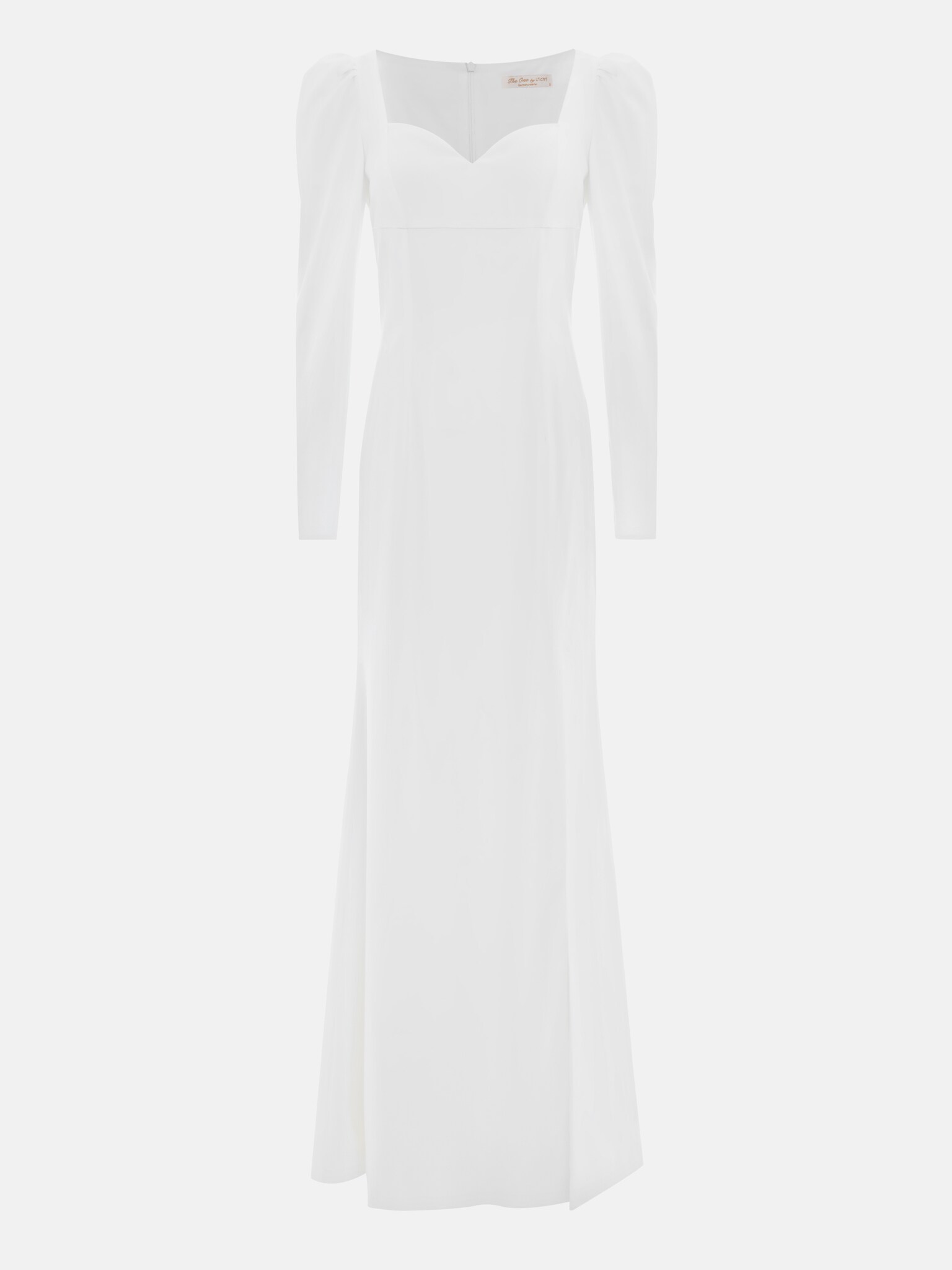 Платье макси с фигурным вырезом на лифе :: LICHI - Online fashion store