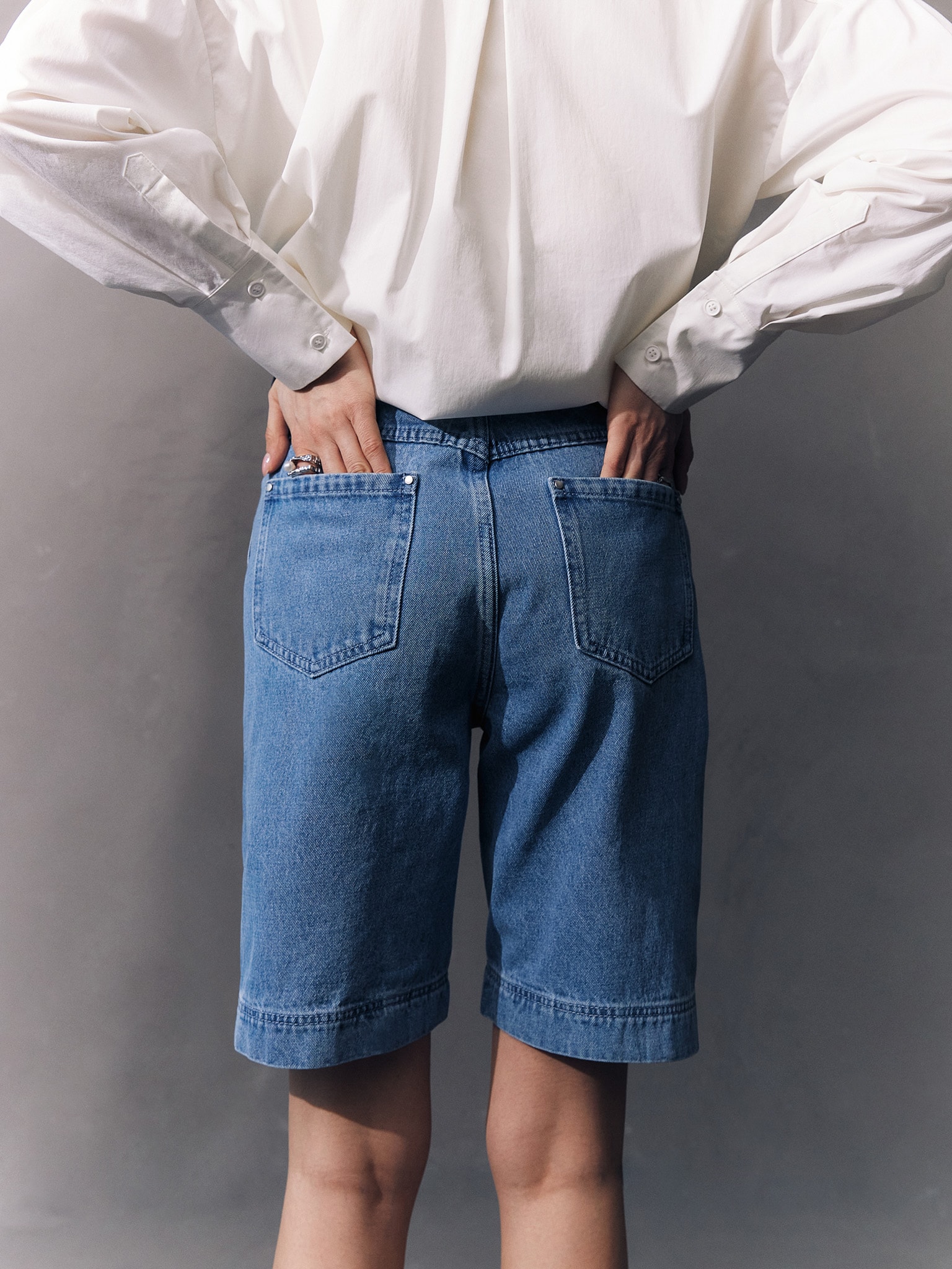 Loose Denim Shorts LICHI Online Fashion Store loose-denim-shorts-lichi-online-fashion-store