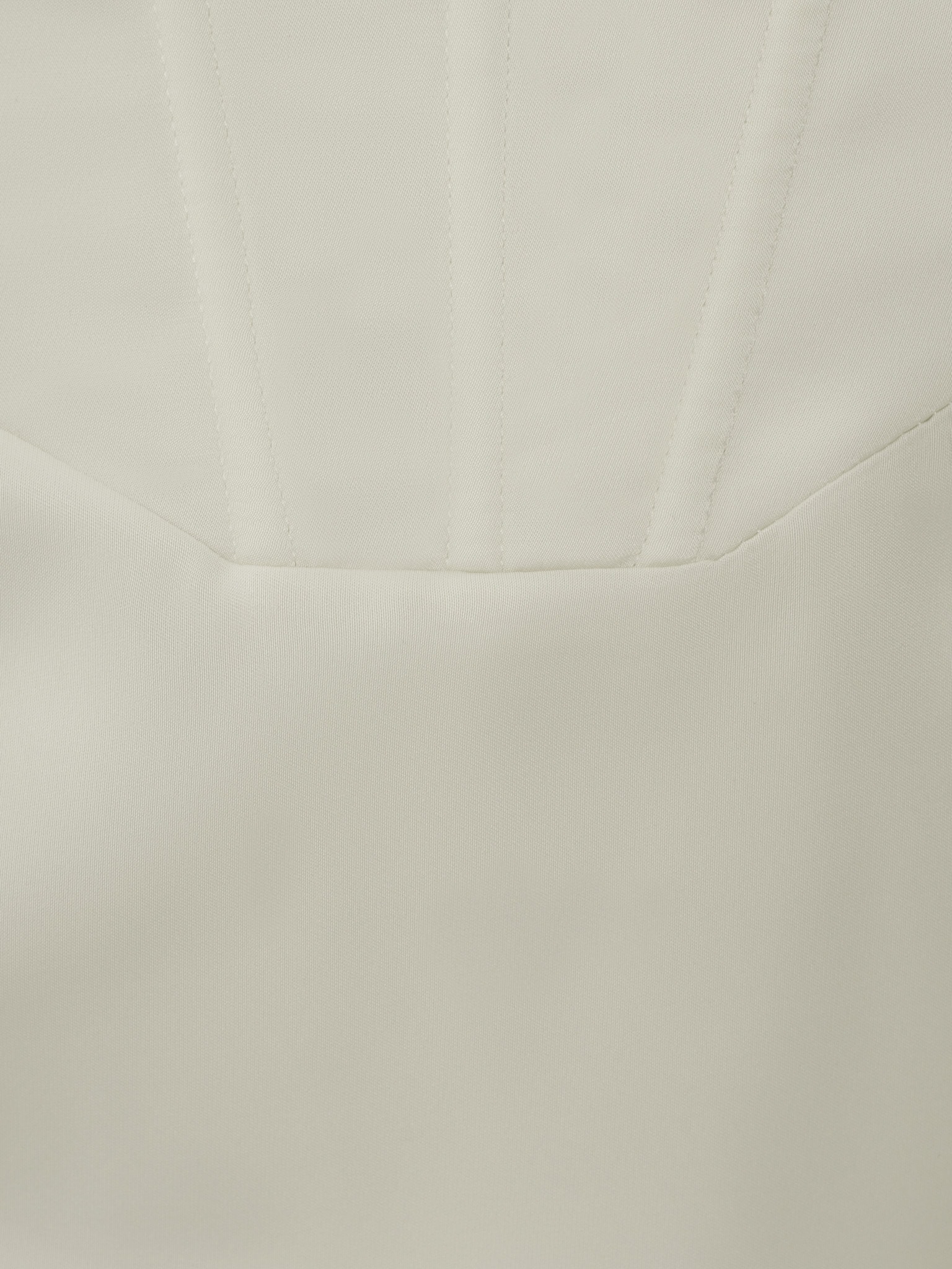 Midi combination dress with waist corset insert