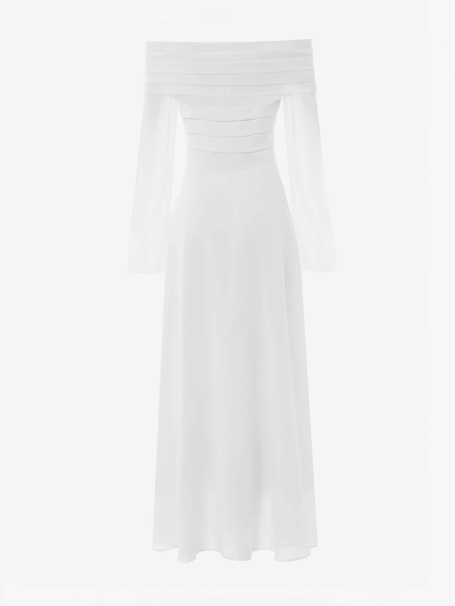Hollow Out Waist and Twist Pleated Dress – LuMa Porter