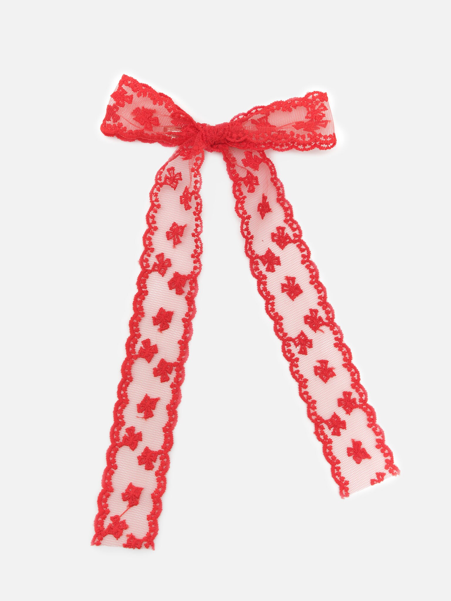 Hair clip with a colourful bow