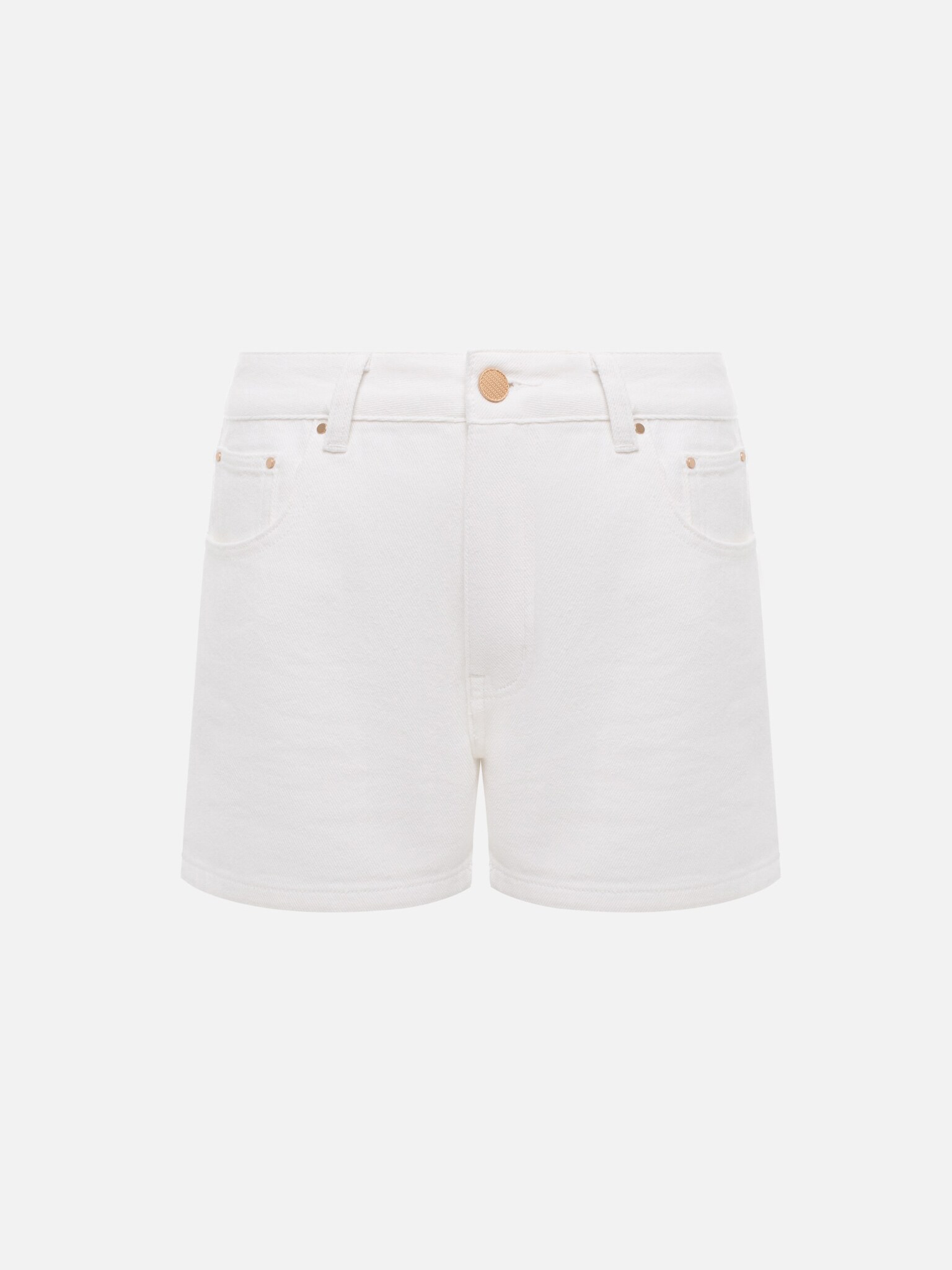 Джинсовые шорты на средней посадке