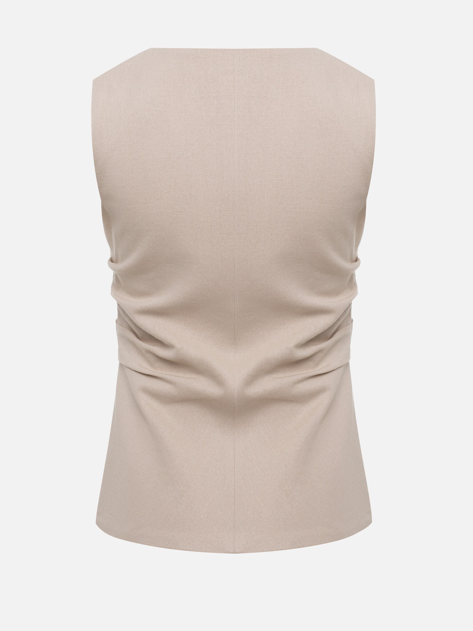 Льняной жилет приталенного кроя :: LICHI - Online fashion store