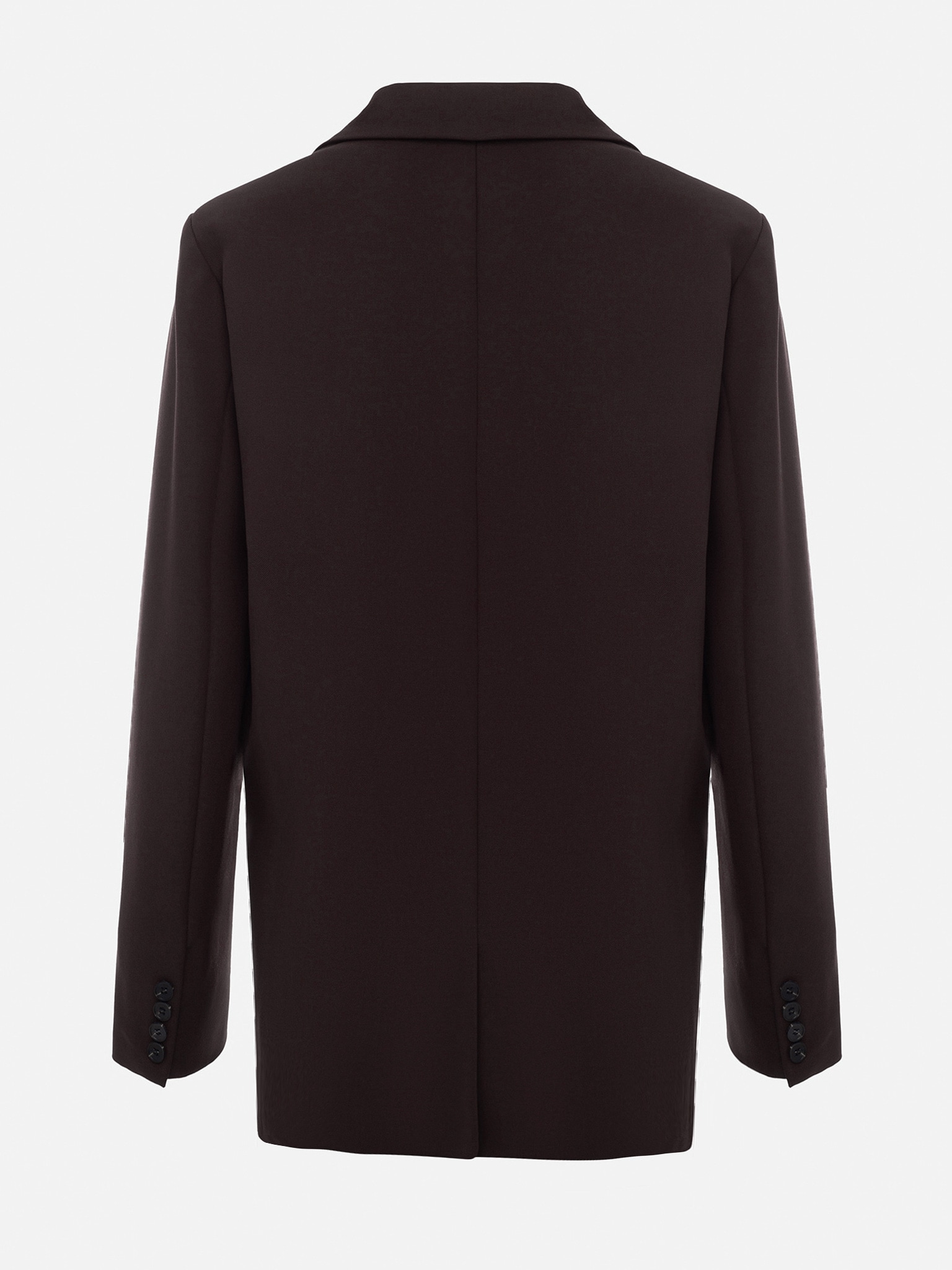 Einreihige Anzugjacke mit übergroßen Knöpfen