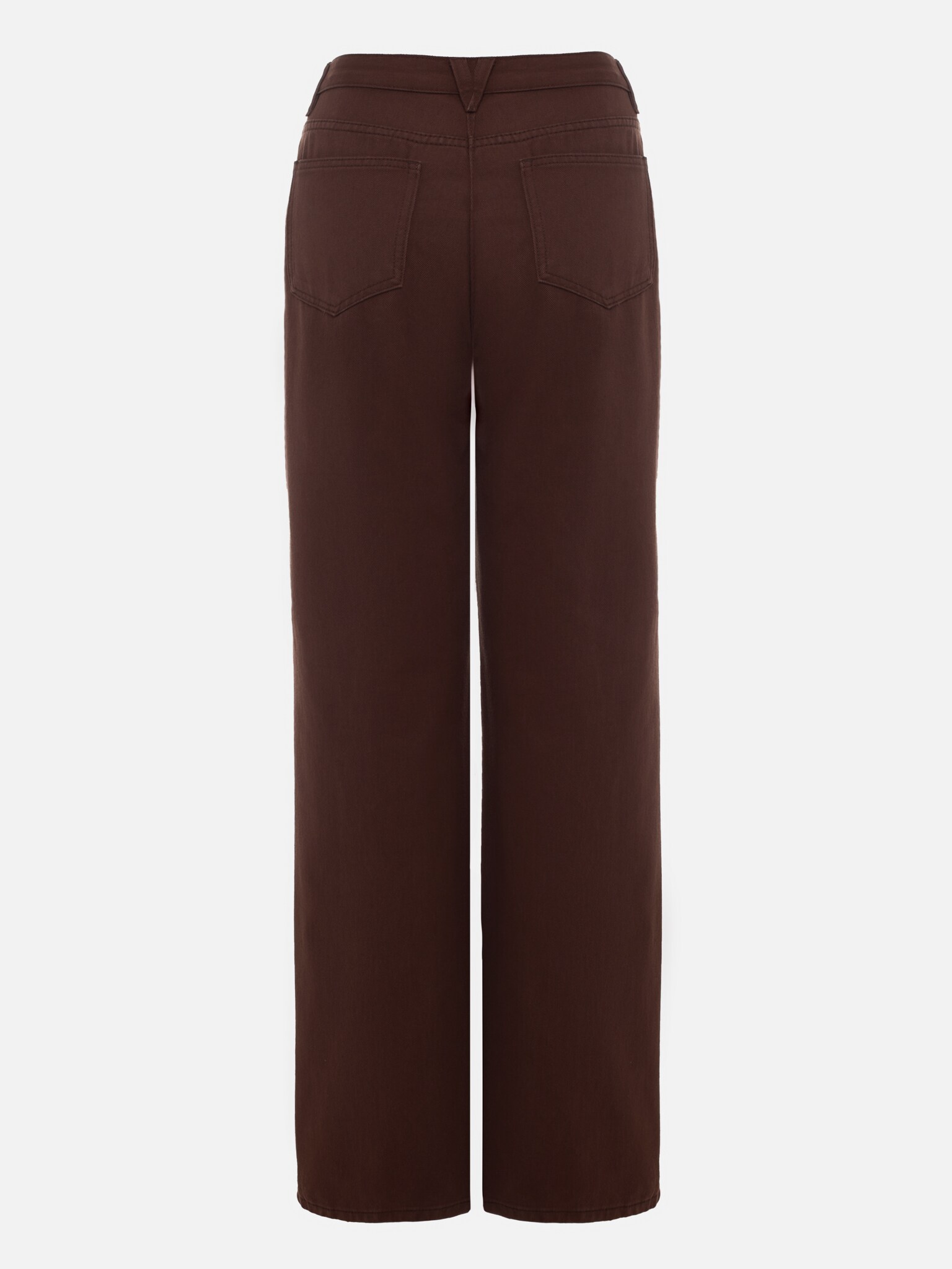 Loose mid-rise jeans