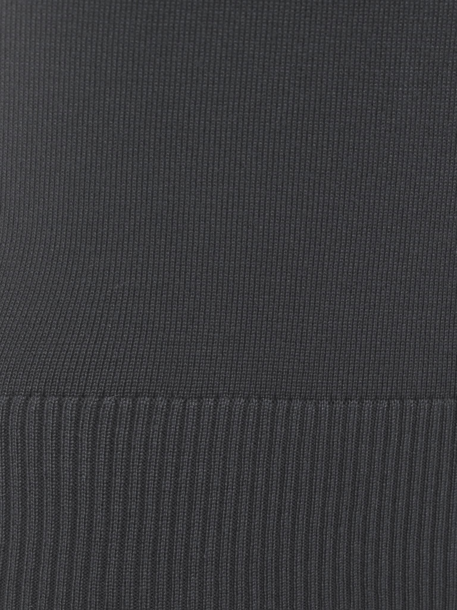 Knitted jersey T-shirt with contrast edging on the collar