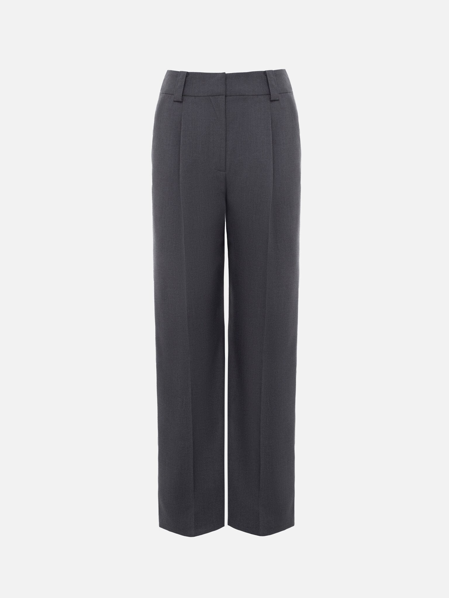 Pantalon de coupe droite avec rabats et flèches