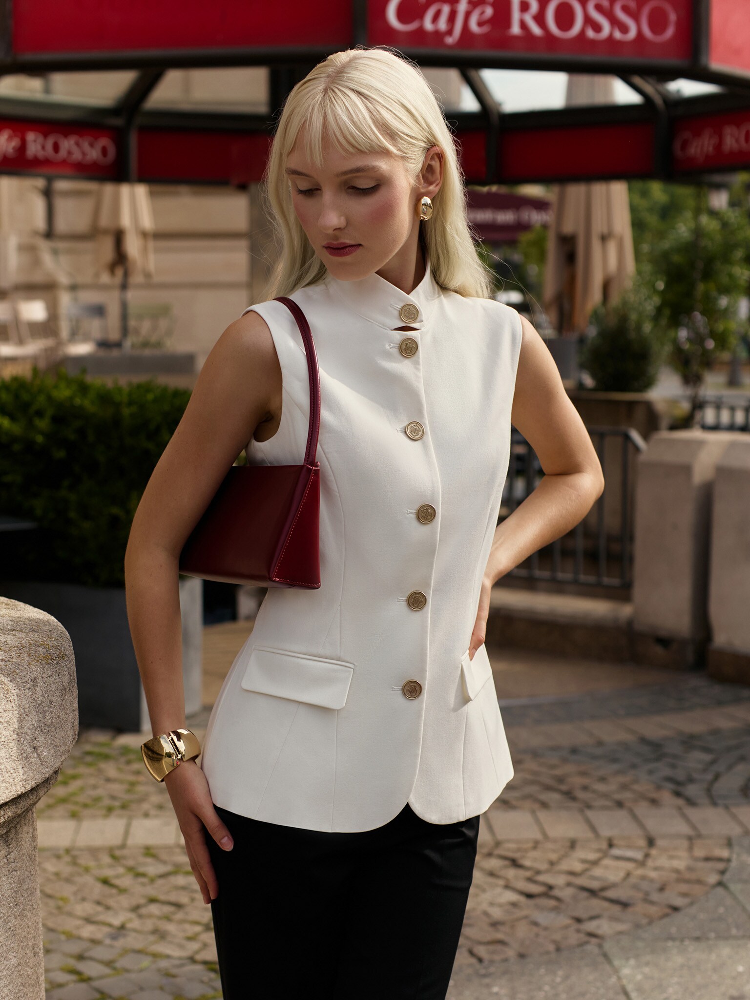 High button waistcoat best sale