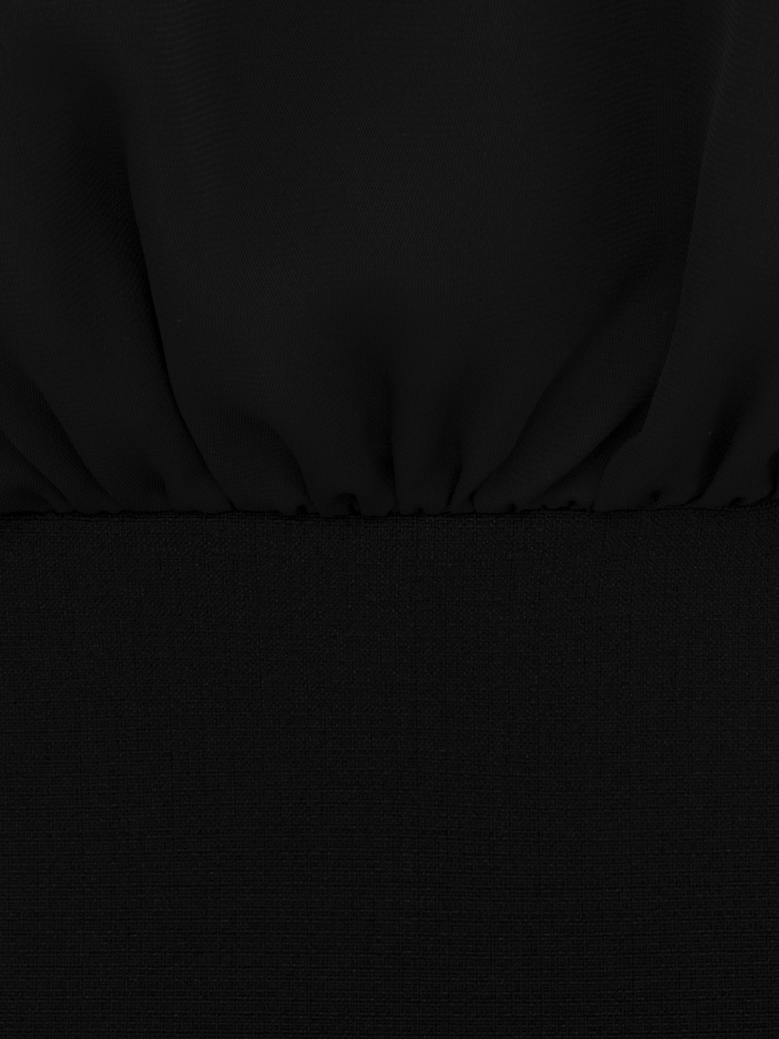 Mini combo dress with wrap bodice