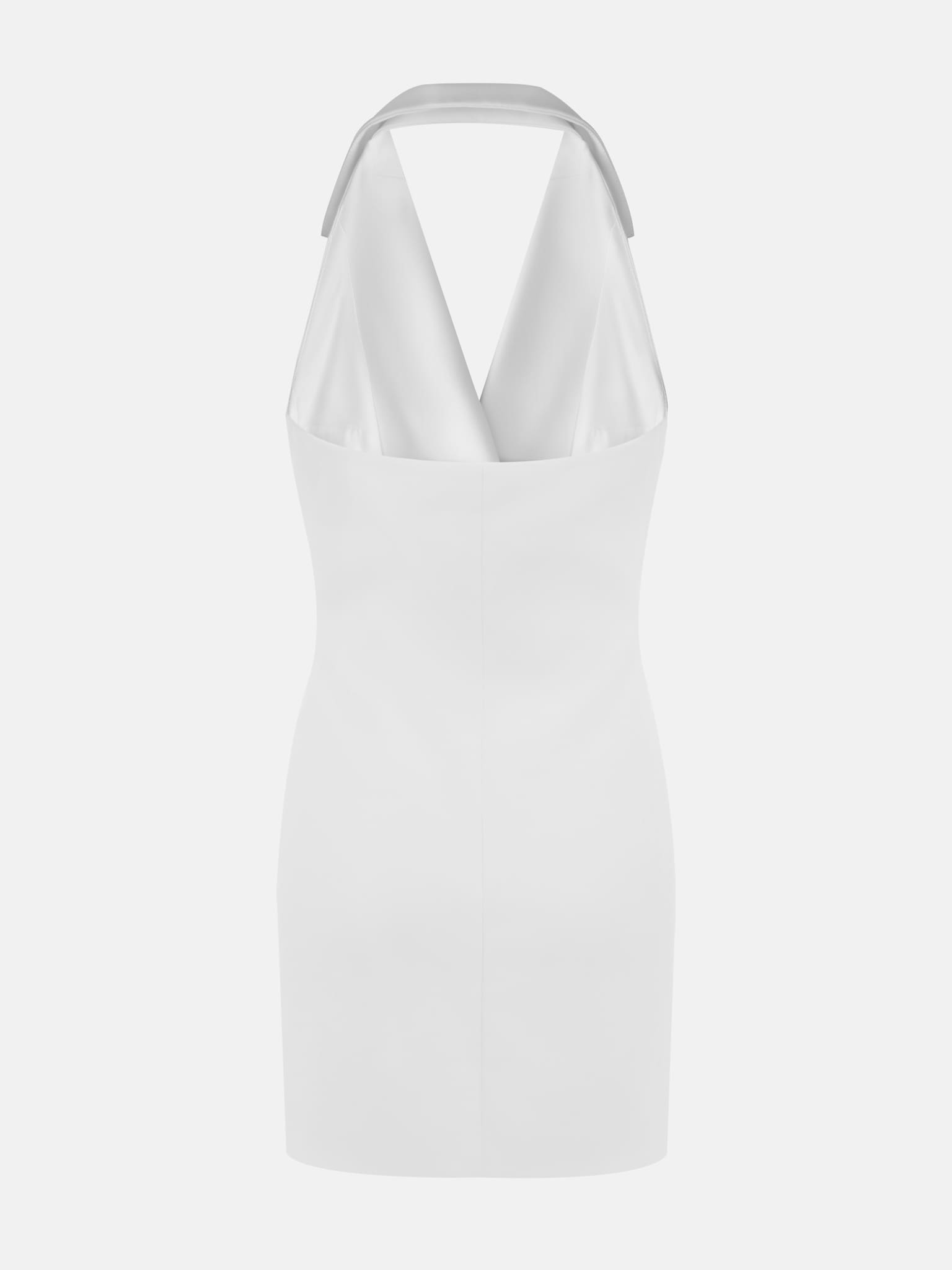 Платье-жилет мини с застежкой на пуговицы