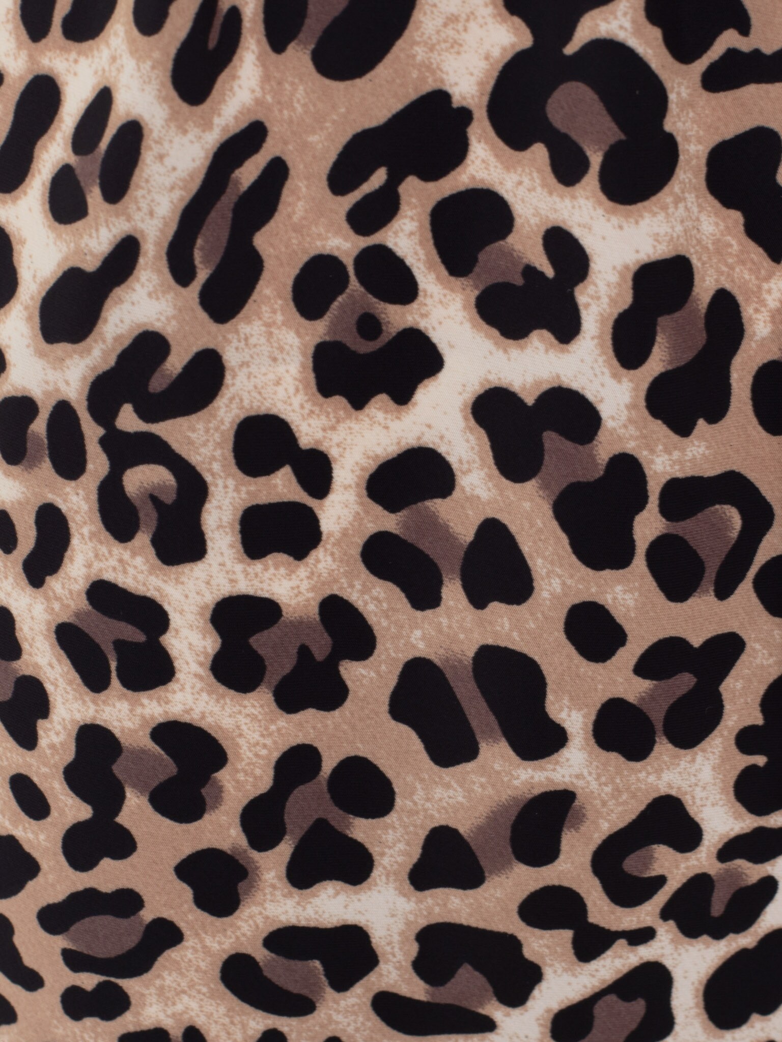 Leopard print maxi skirt