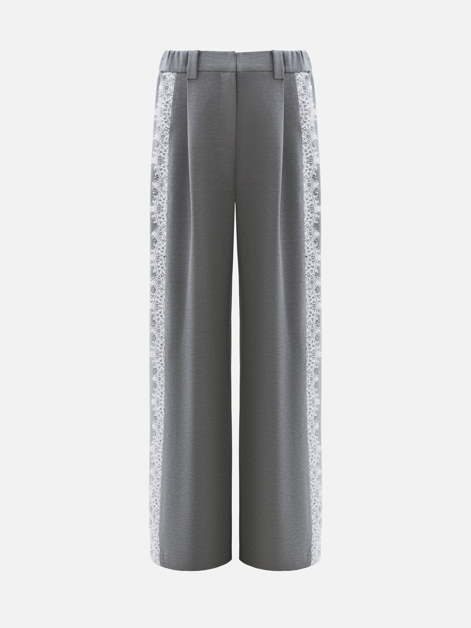 ★PISCESS★Lace Long Nylon Pants★Grey★大人気★ PISCESS Lace Long Nylon Pants - Grey | 하이츠스토어