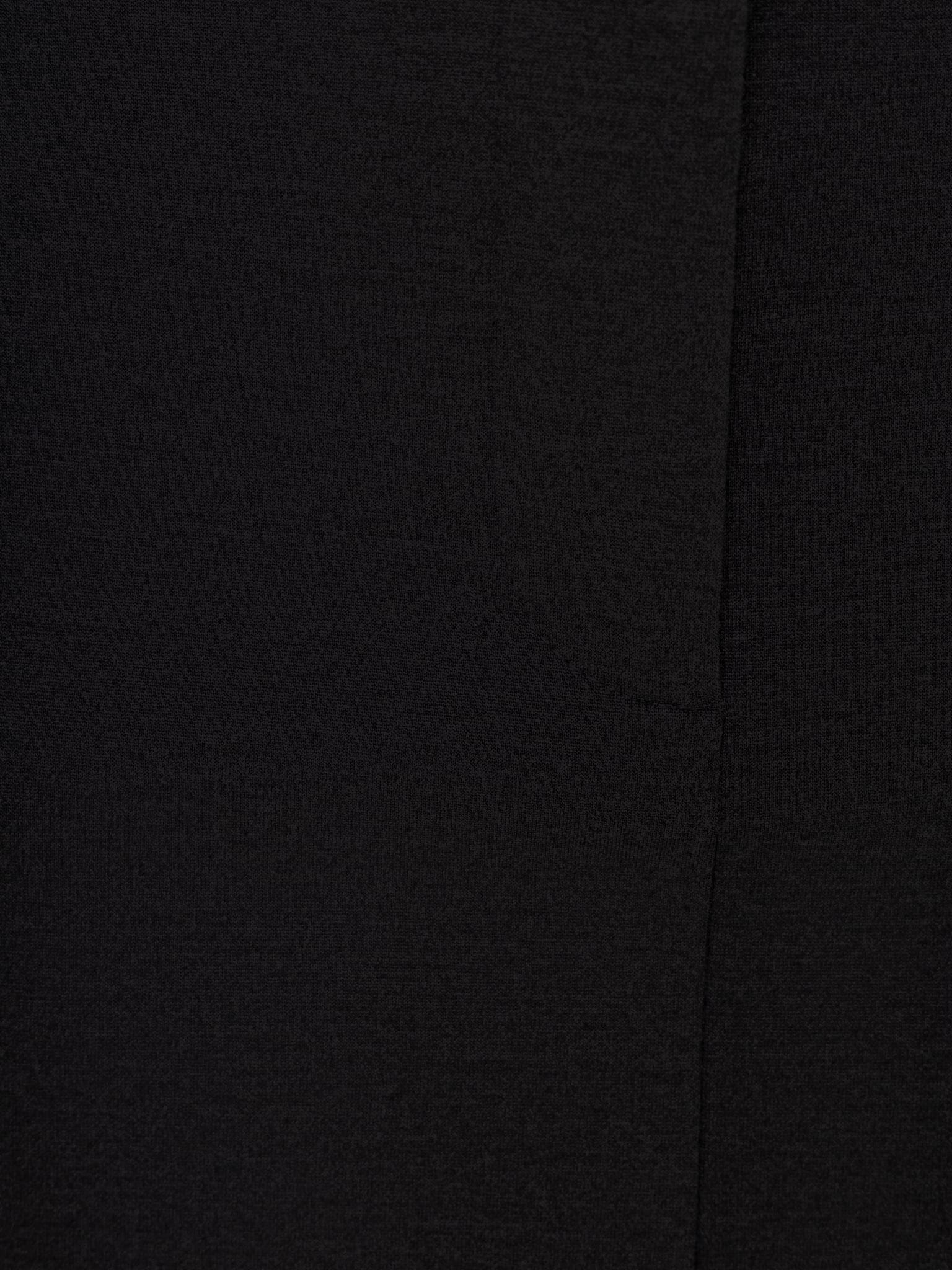 Прямая юбка-карандаш до колена с ремнем