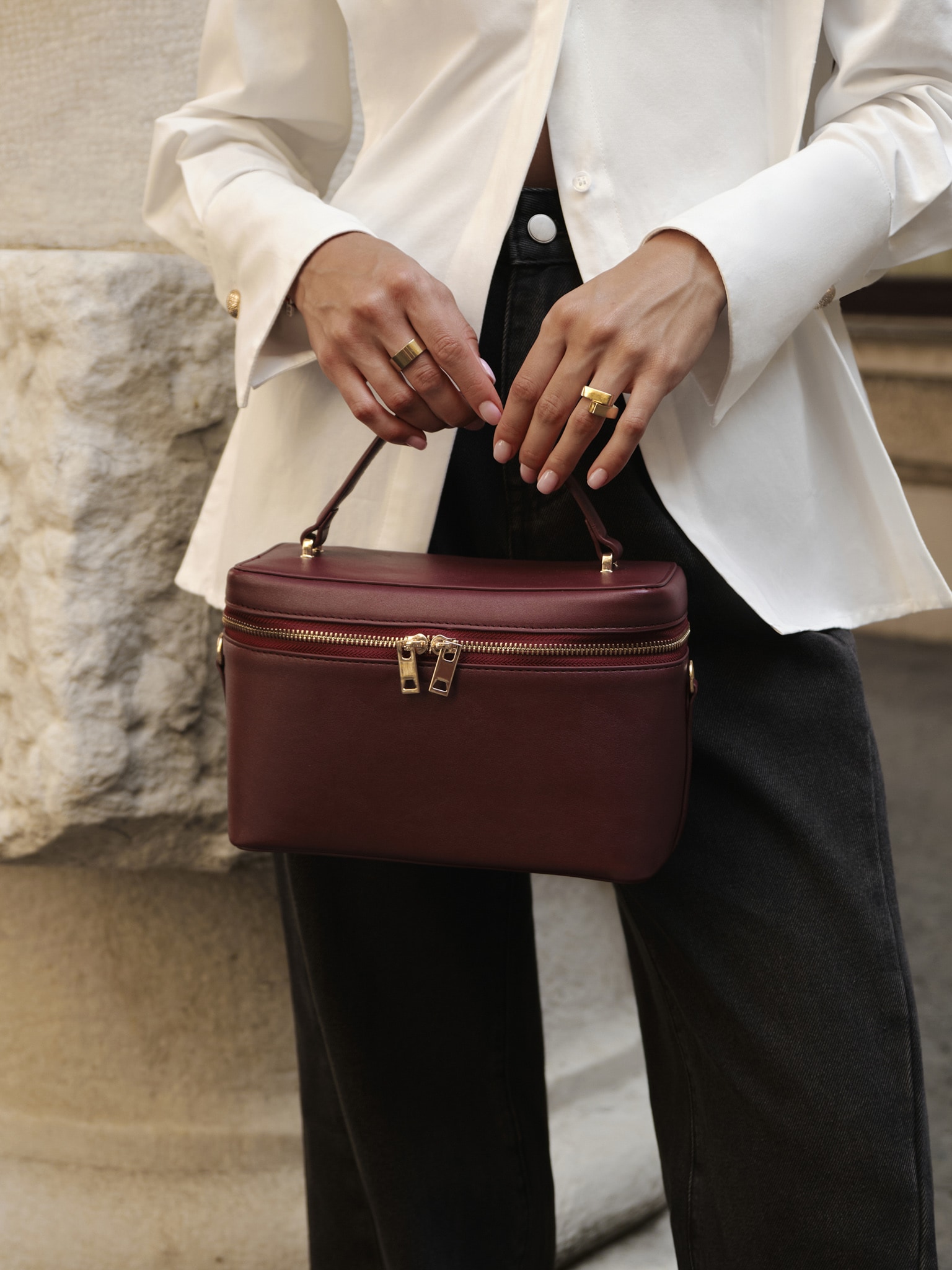 Miniaturowa torebka na ramię