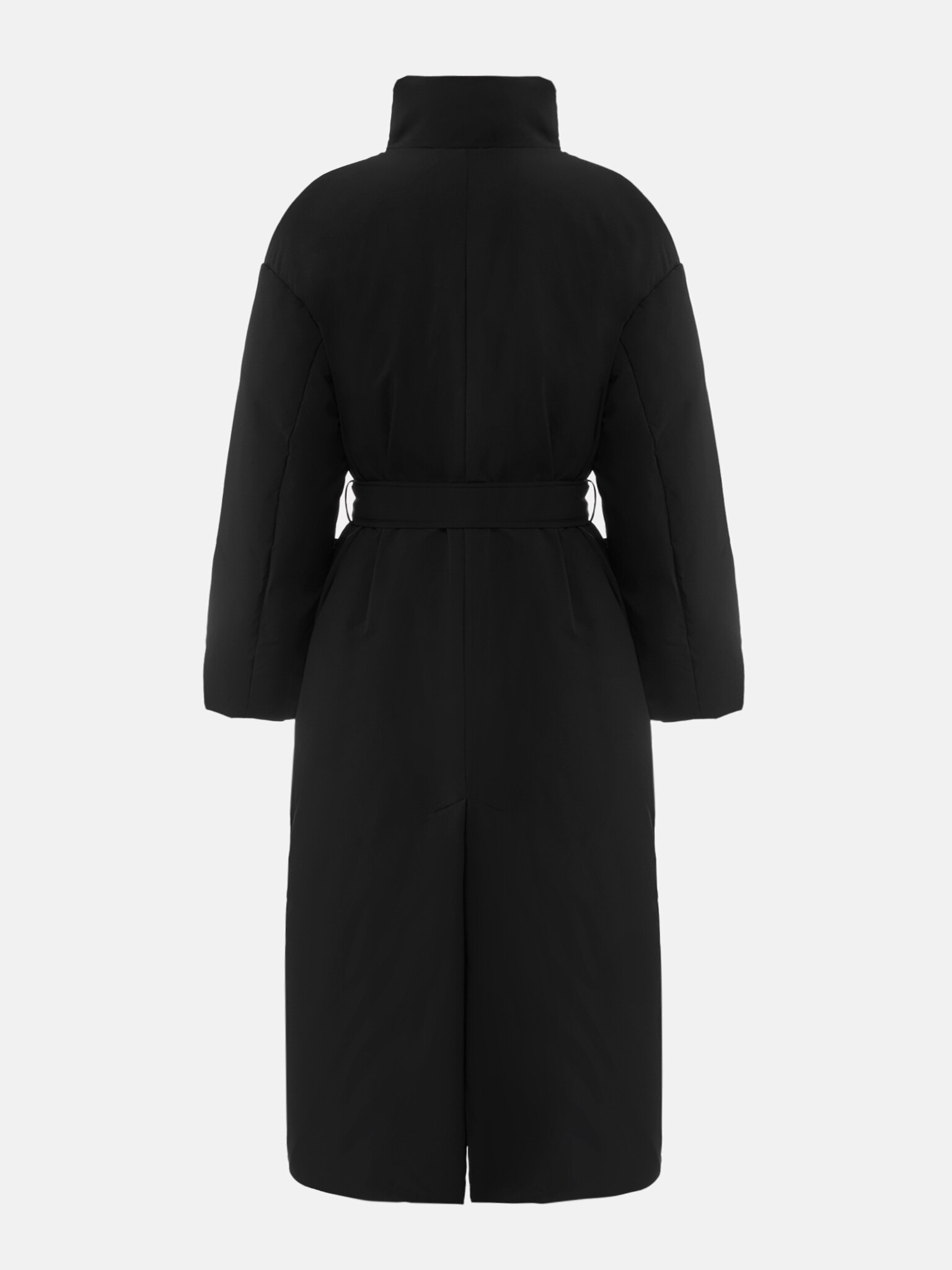 Пуховик макси на пуговицах с поясом в тон :: LICHI - Online fashion store