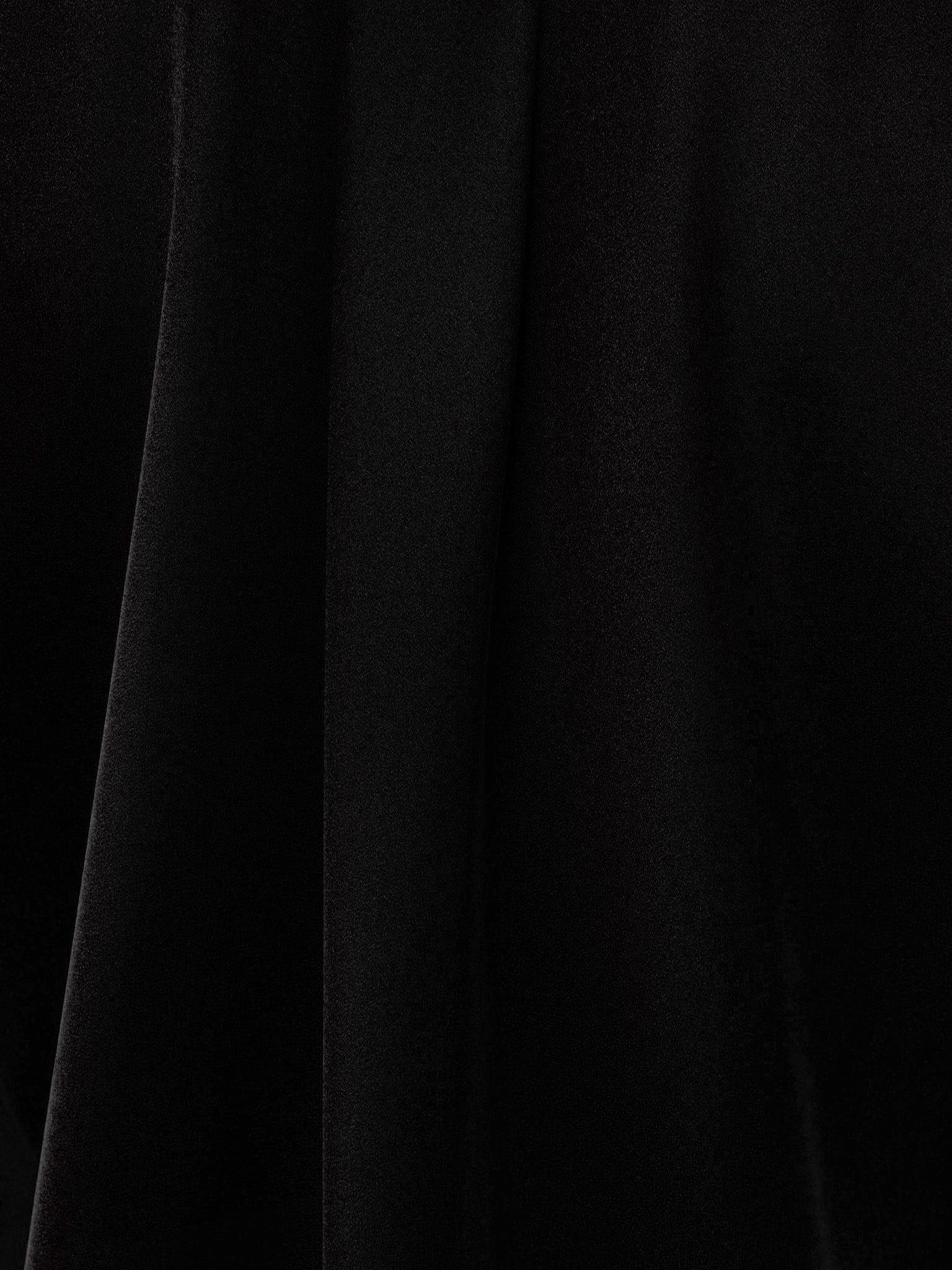 Luźna koszula z krawatem ton w ton