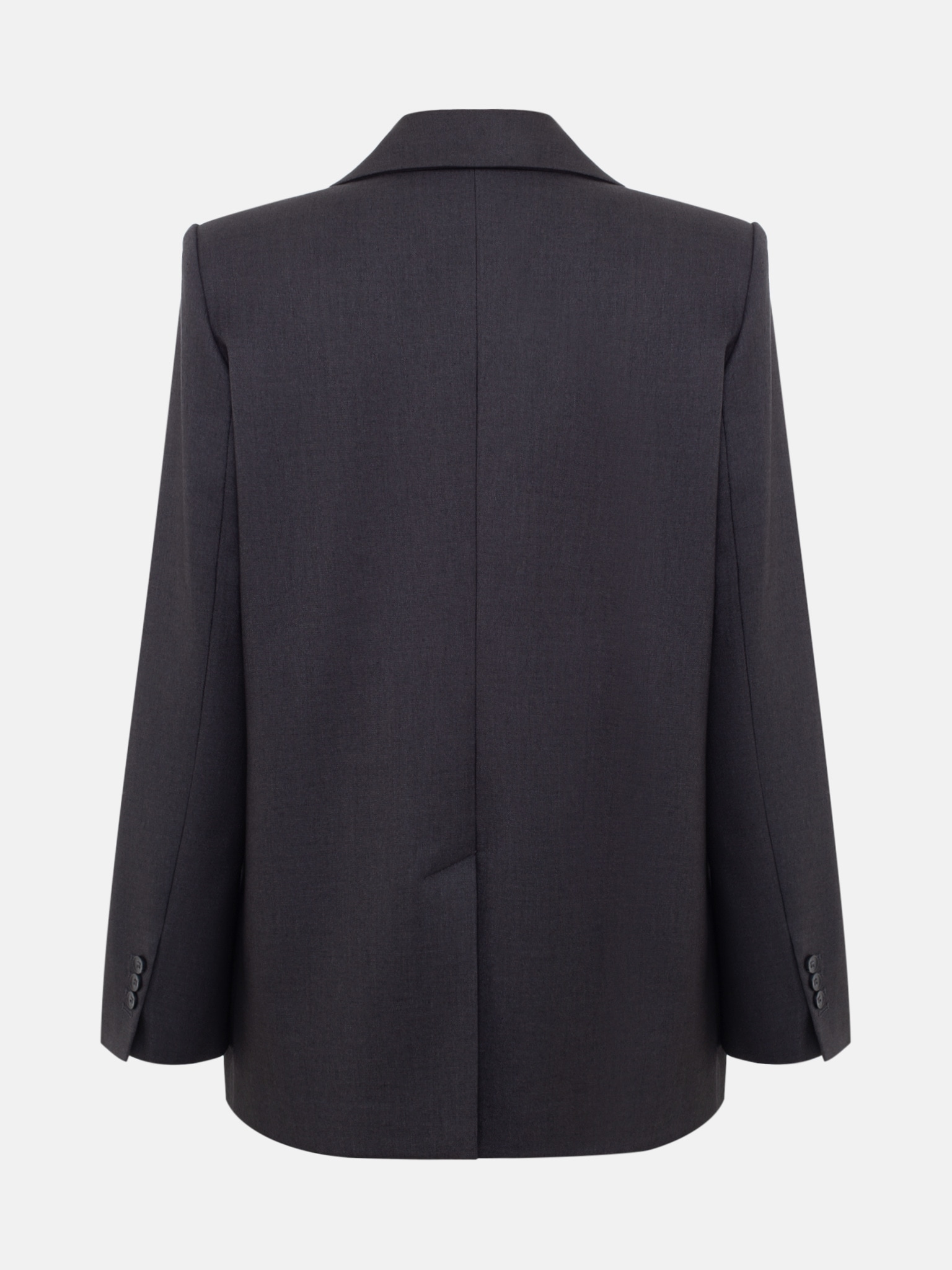 Жакет прямого кроя из костюмной ткани