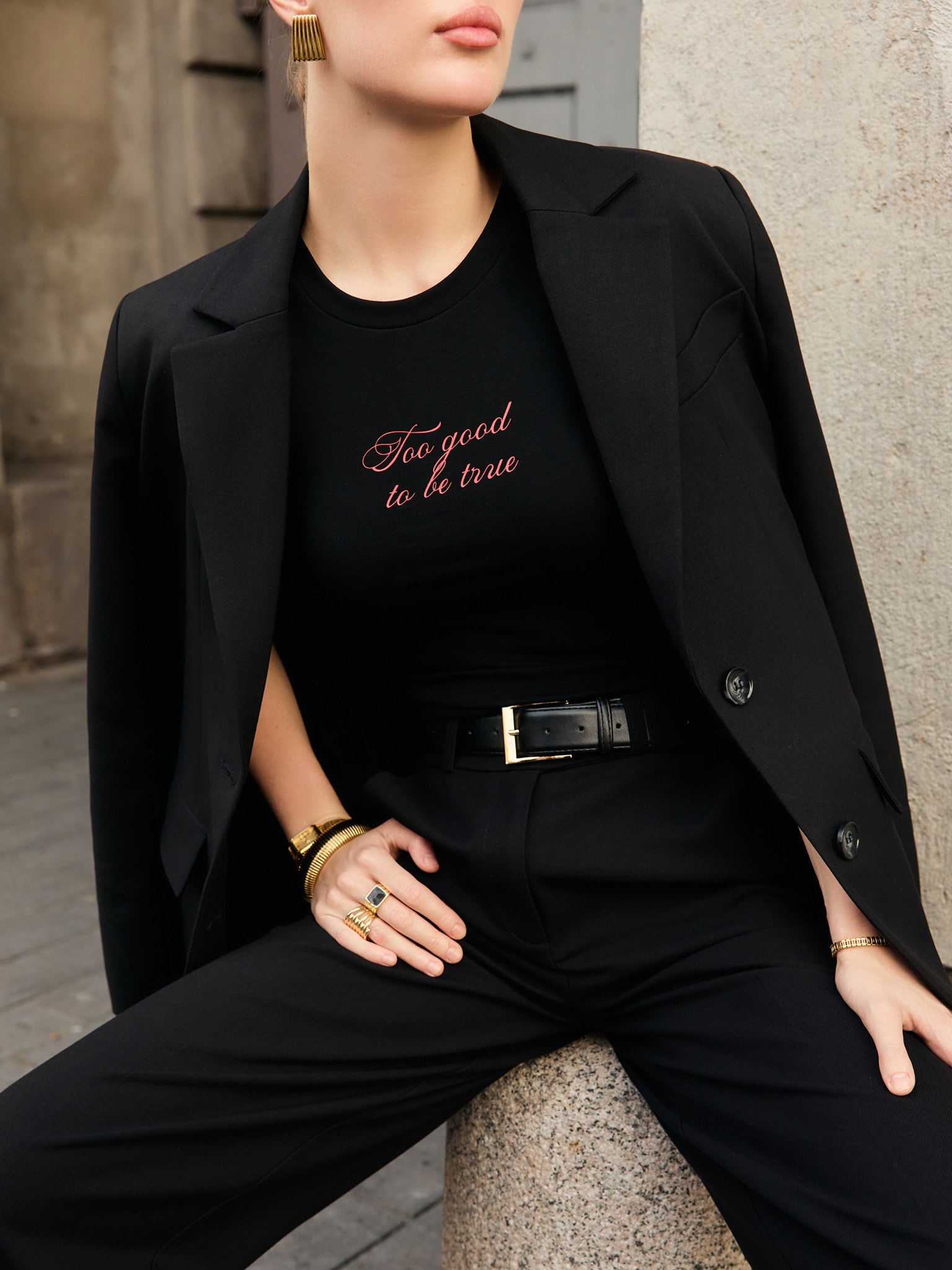 Жакет прямого кроя из костюмной ткани