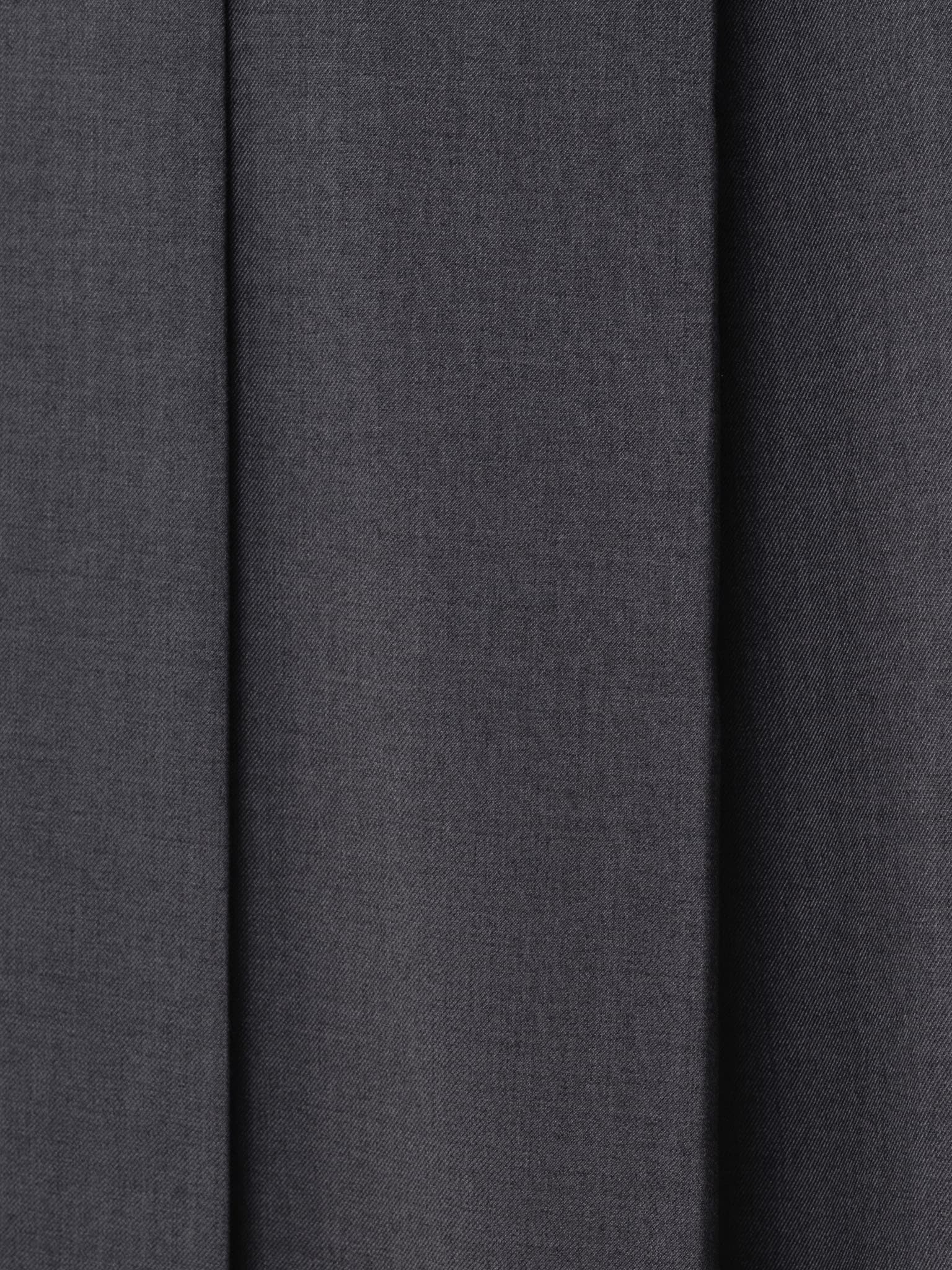 Plisowana spódnica midi z materiału garniturowego