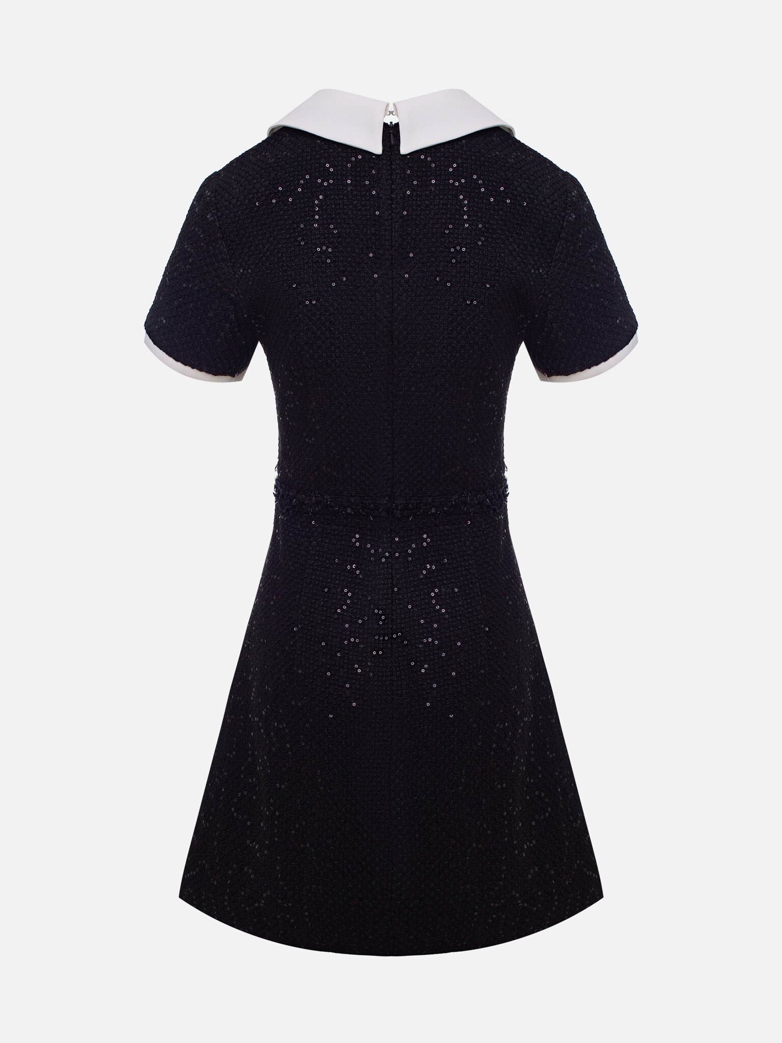 Lumignon original ♥ off shoulder zipper knit ribbon skirt