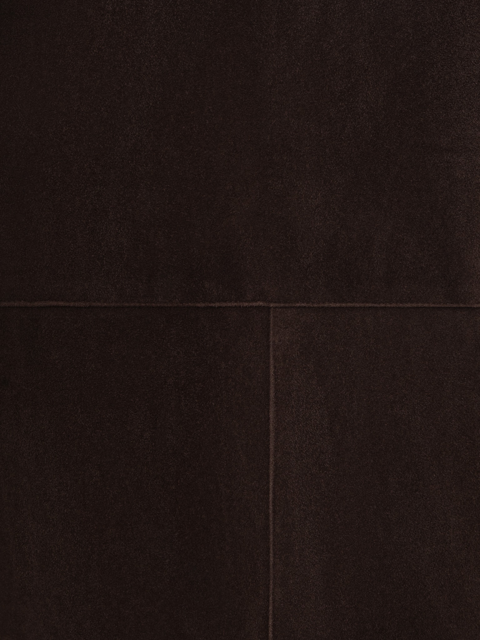 Cropped single-breasted eco-suede jacket