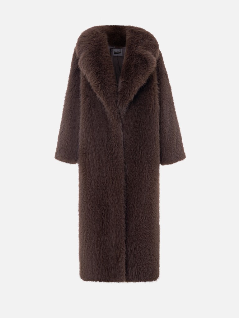 Maxi length eco-coat