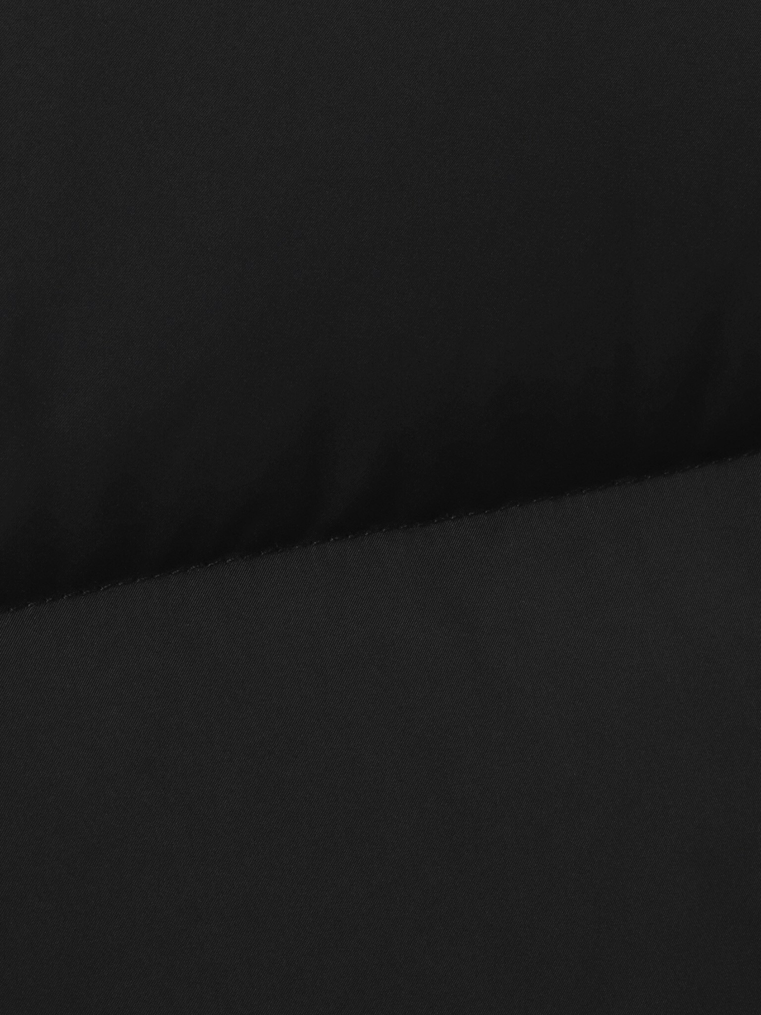 Down jacket with eco-leather collar