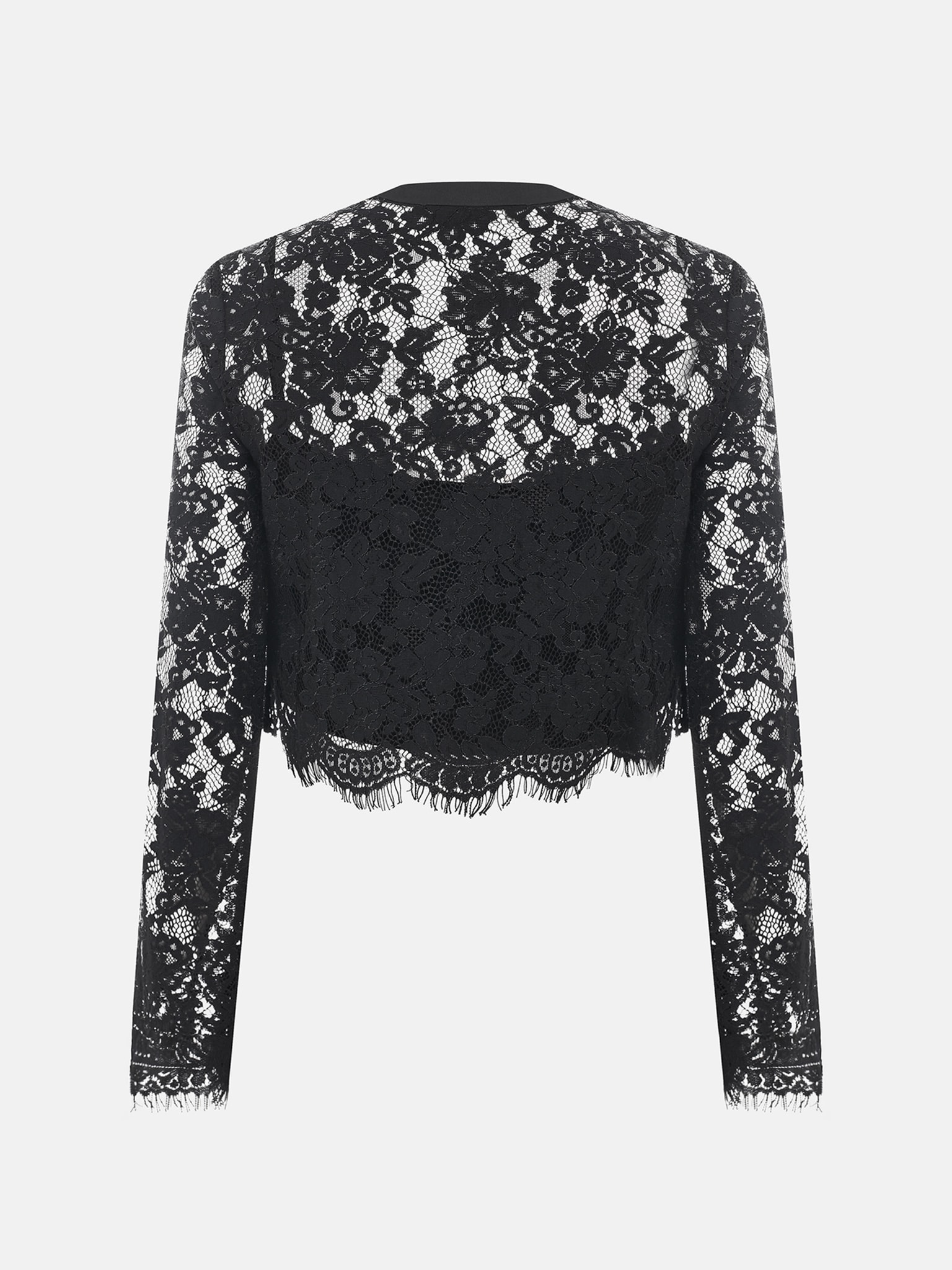 Bluzka z gipiury w komplecie z topem