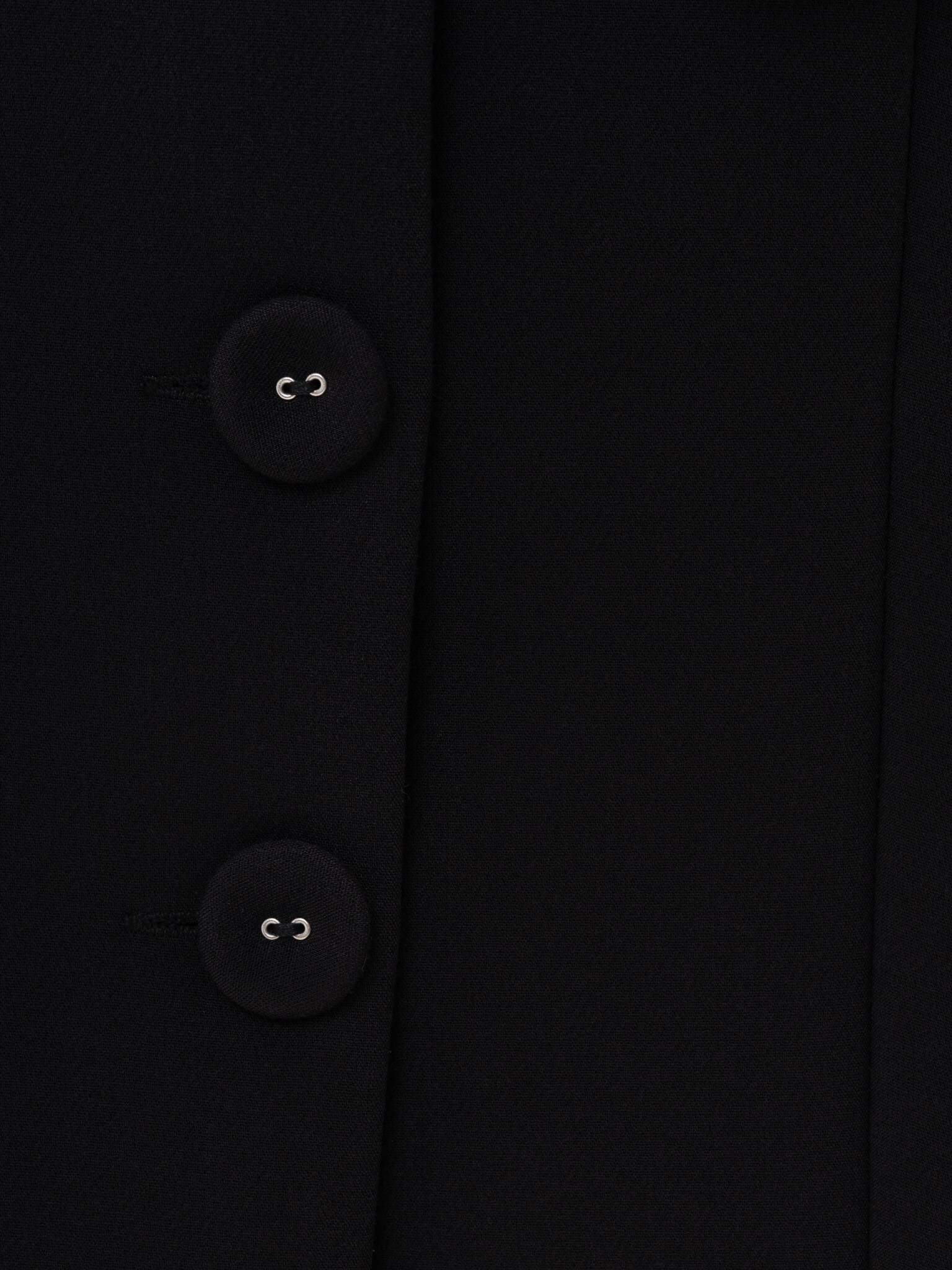 Fitted mini blazer dress with button fastening